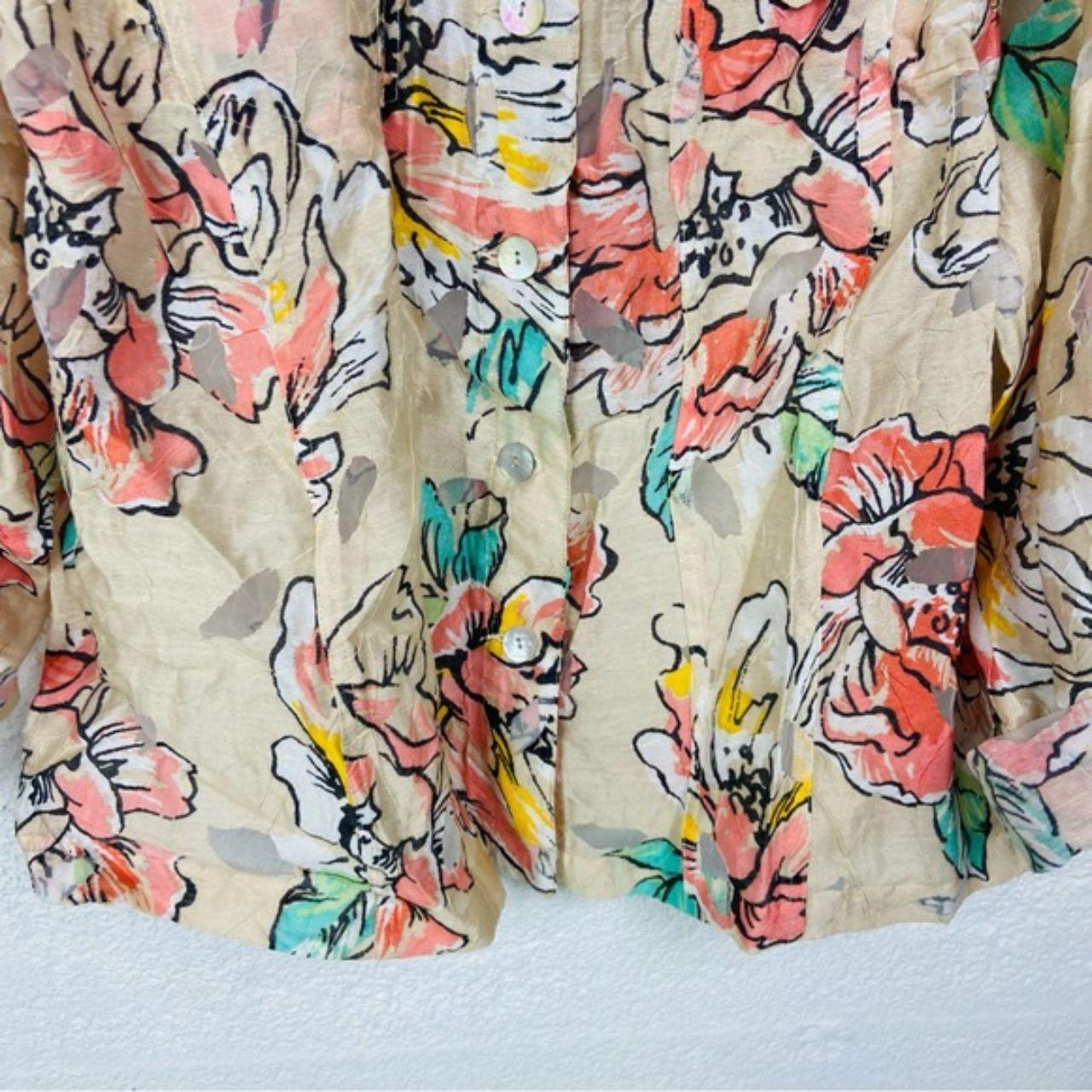 Ruby Rd. Women's Blouse - Multi/Cream - 16 – Ruby… - image 7