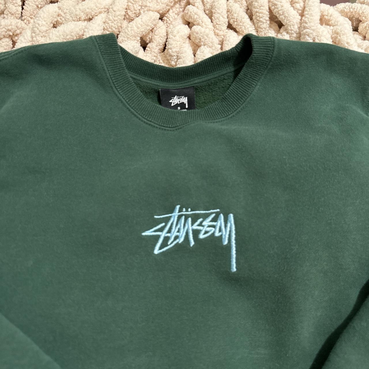 Green stussy crewneck Clearance