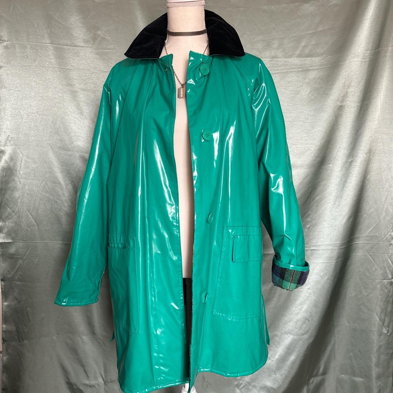 Vintage pvc sales raincoat