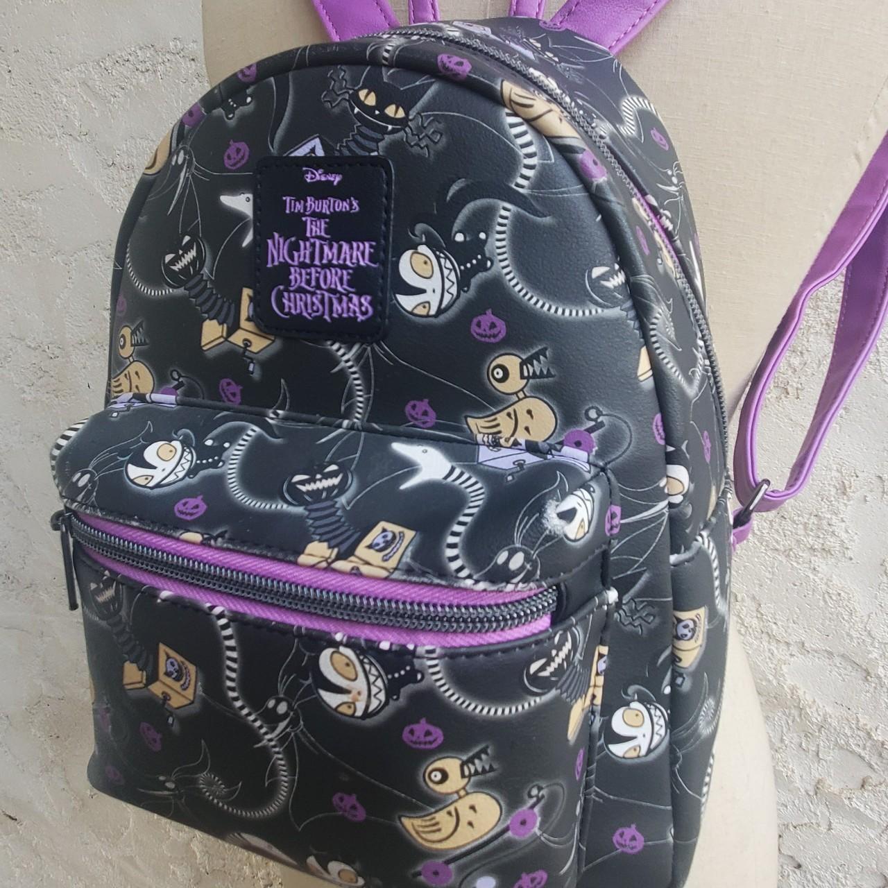 Women's Black and Purple Bag | Depop