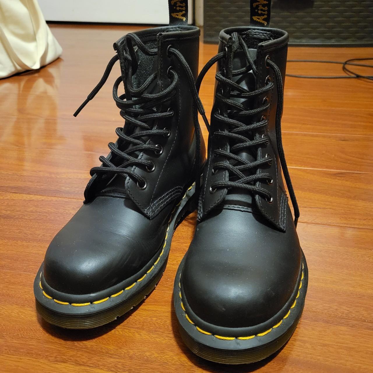 Doc Martens 1460 nappa leather lace up boots Size - Depop