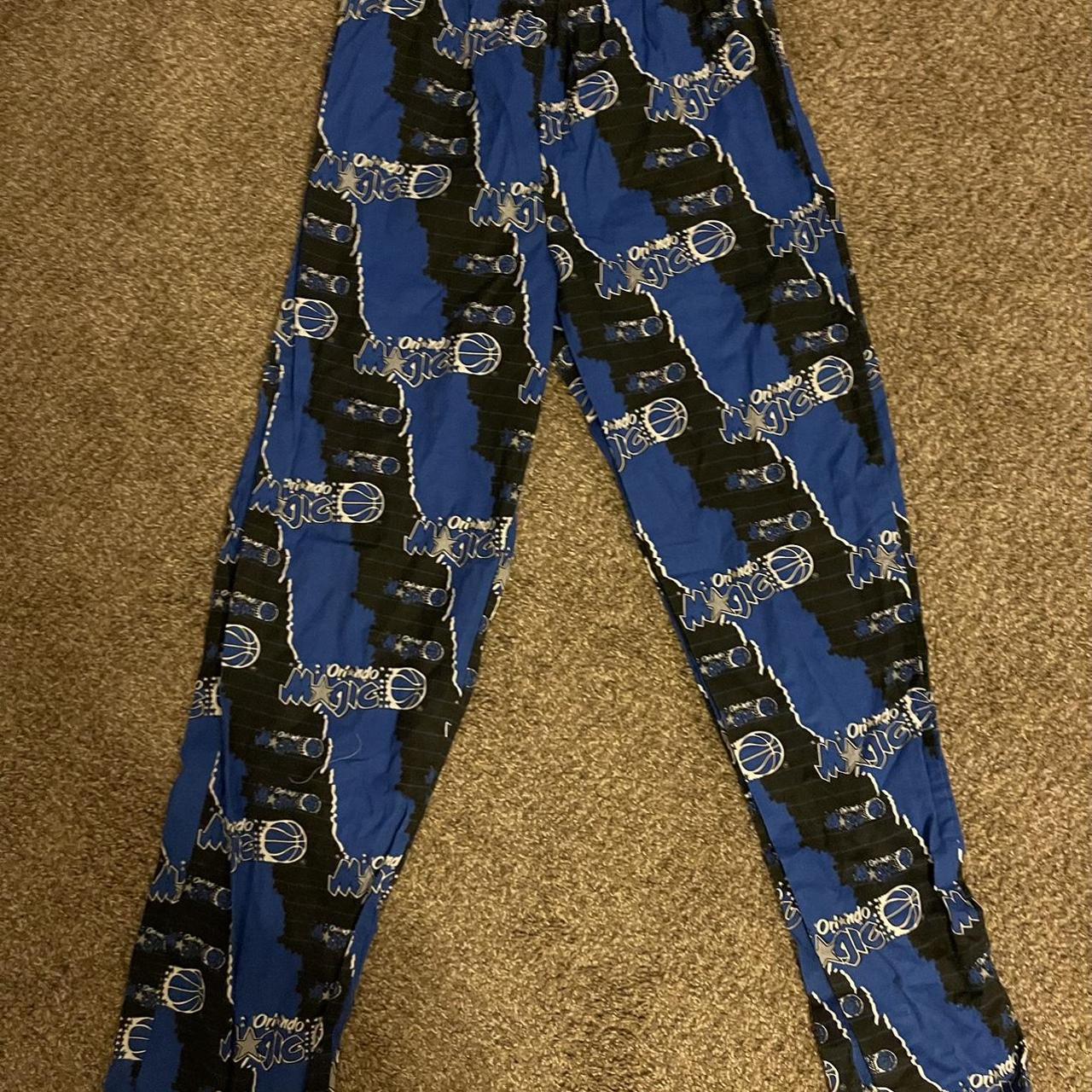 Vintage Orlando Magic Pajama Pants - Depop