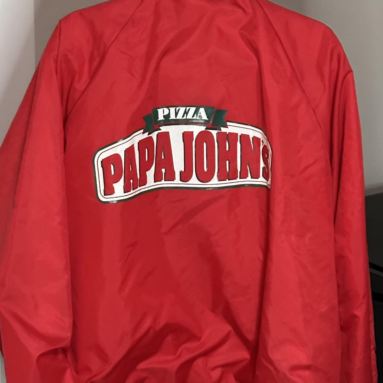 🍕 PAPA JOHNS pizza bundle! 90’s jacket XL , 90’s... Depop