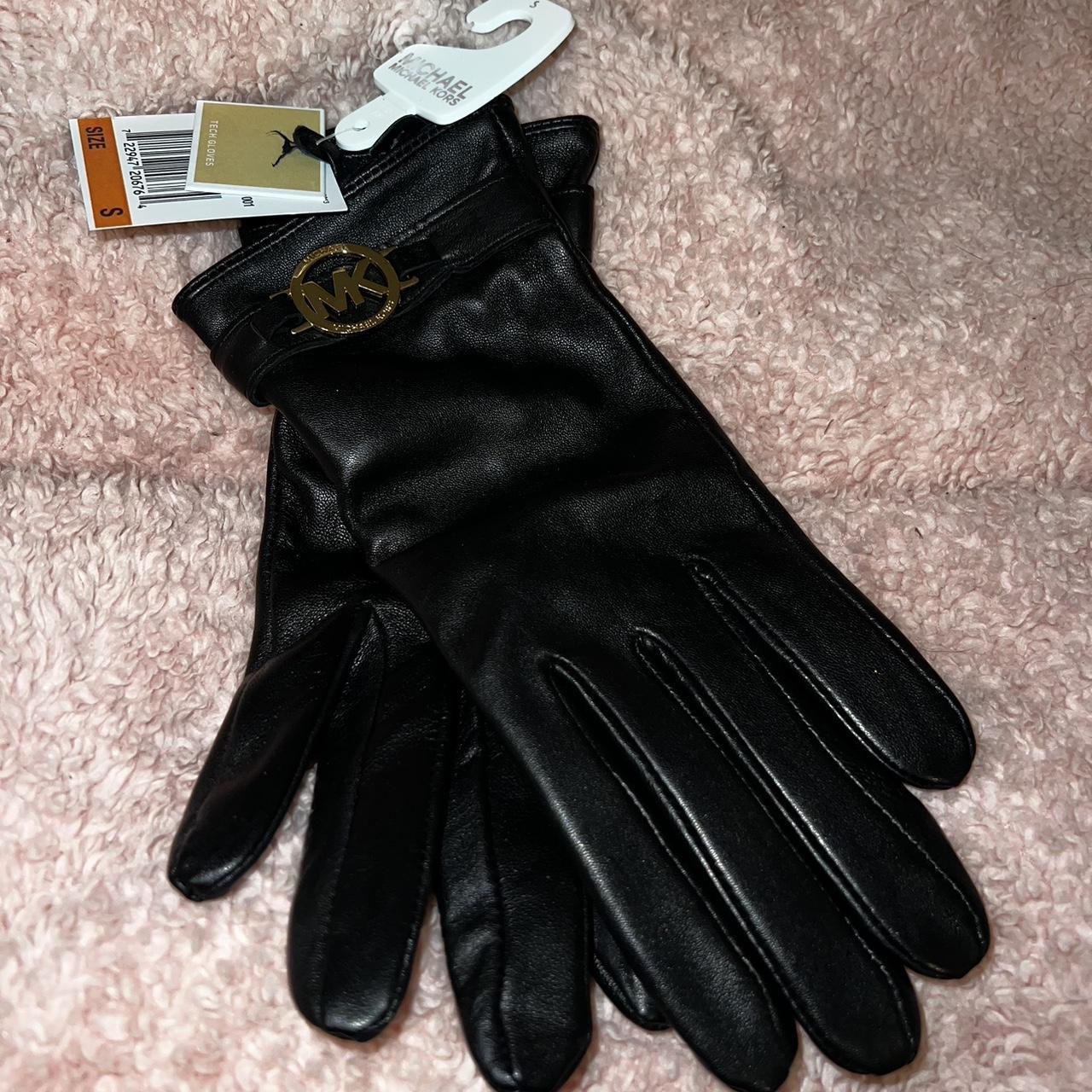 Michael kors deals women's leather gloves