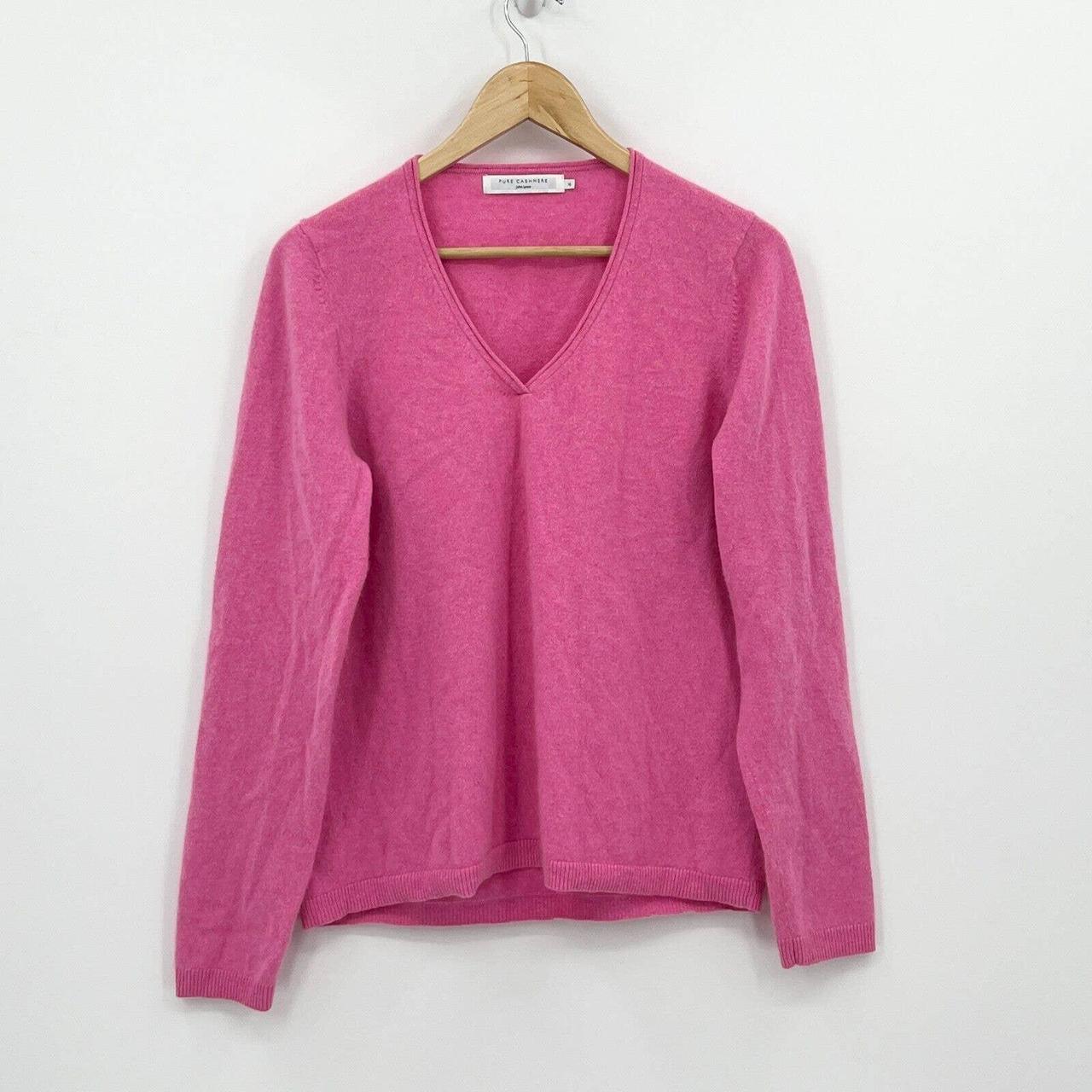 John Lewis Women's Pink Jumper | Depop