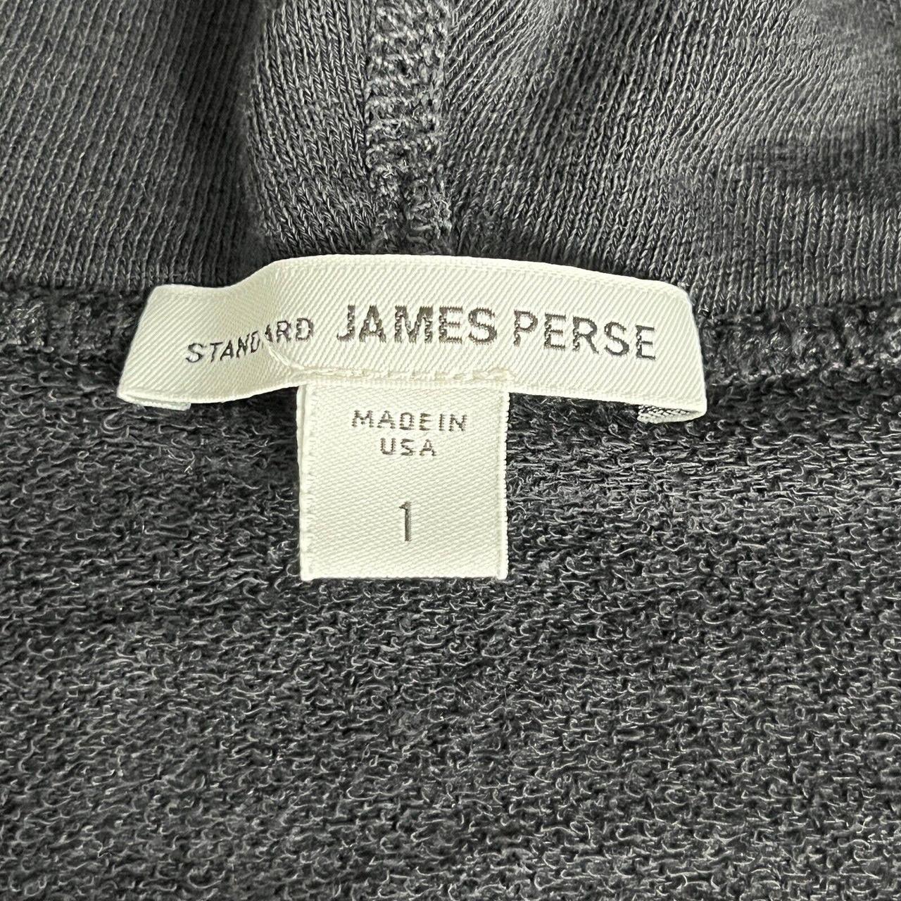 James Perse Men's Black Sweatshirt (4)