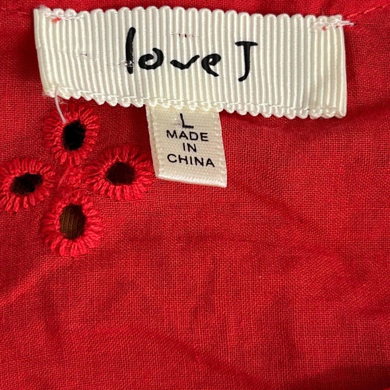 Love J Women's Red Vest Depop