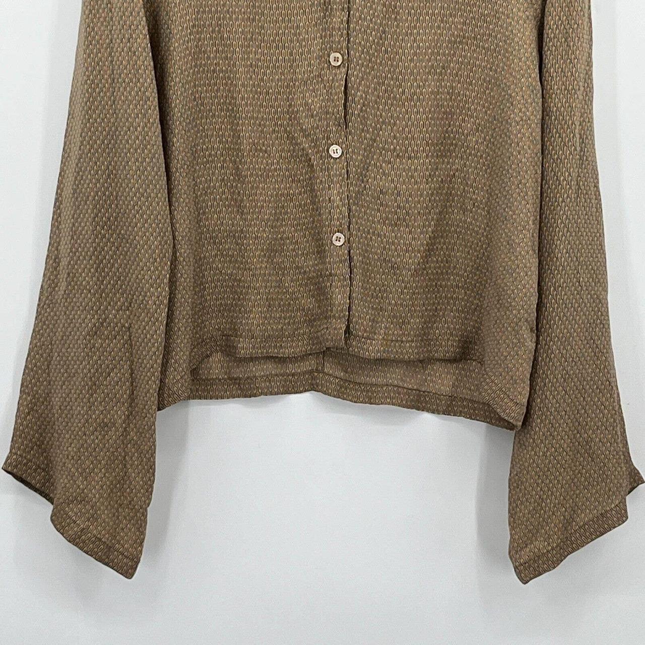 Ellen Tracy Women's Brown Blouse (3)