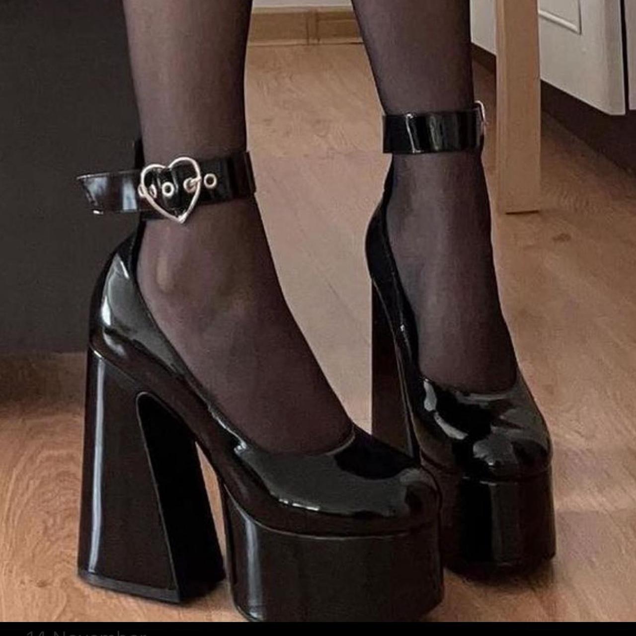 ISO LOOKING FOR these Lamoda heels, those... - Depop