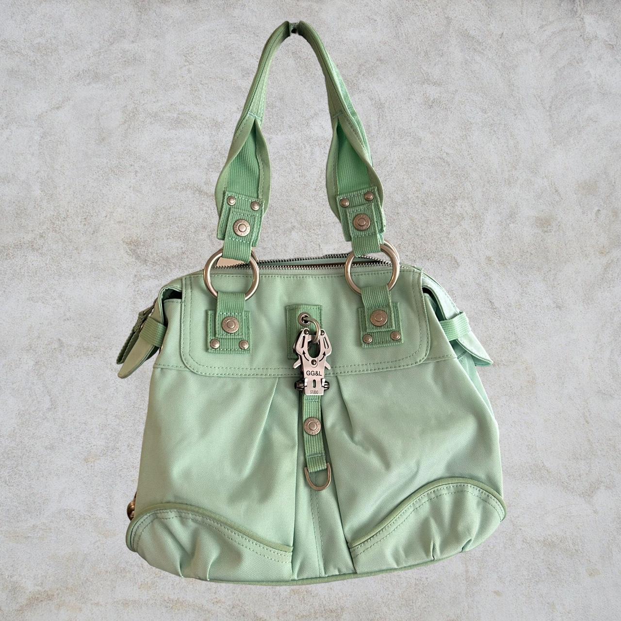 The cutest Seafoam green GG&L bag in super good... - Depop