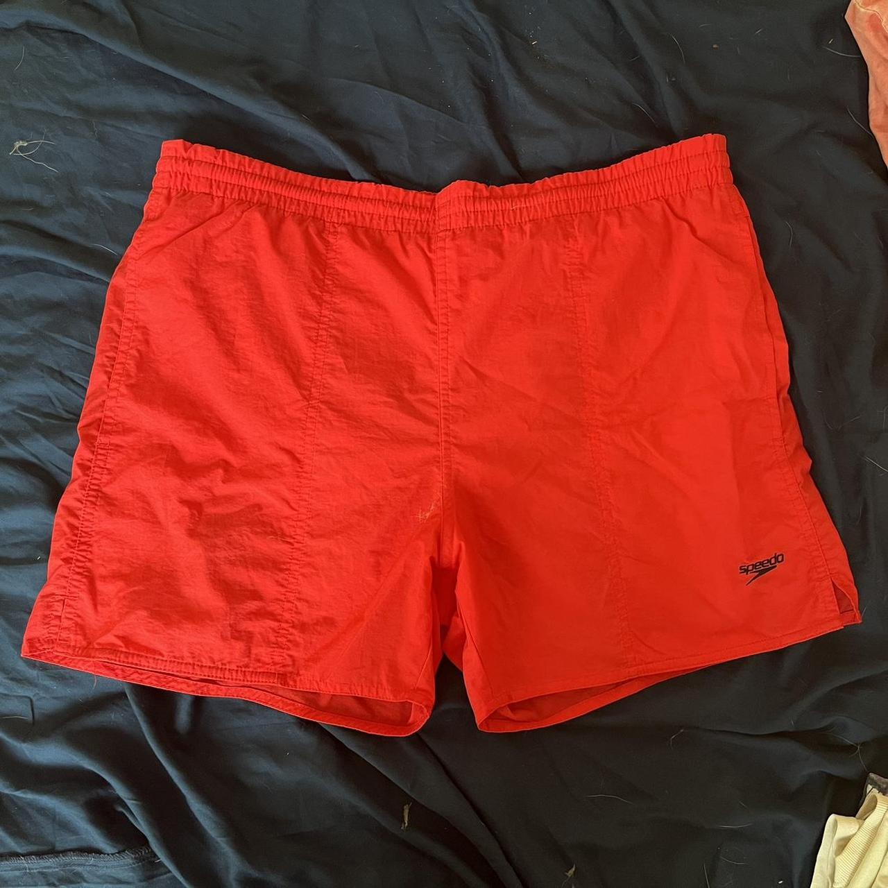 speedo swim shorts men’s size S colour is most... - Depop