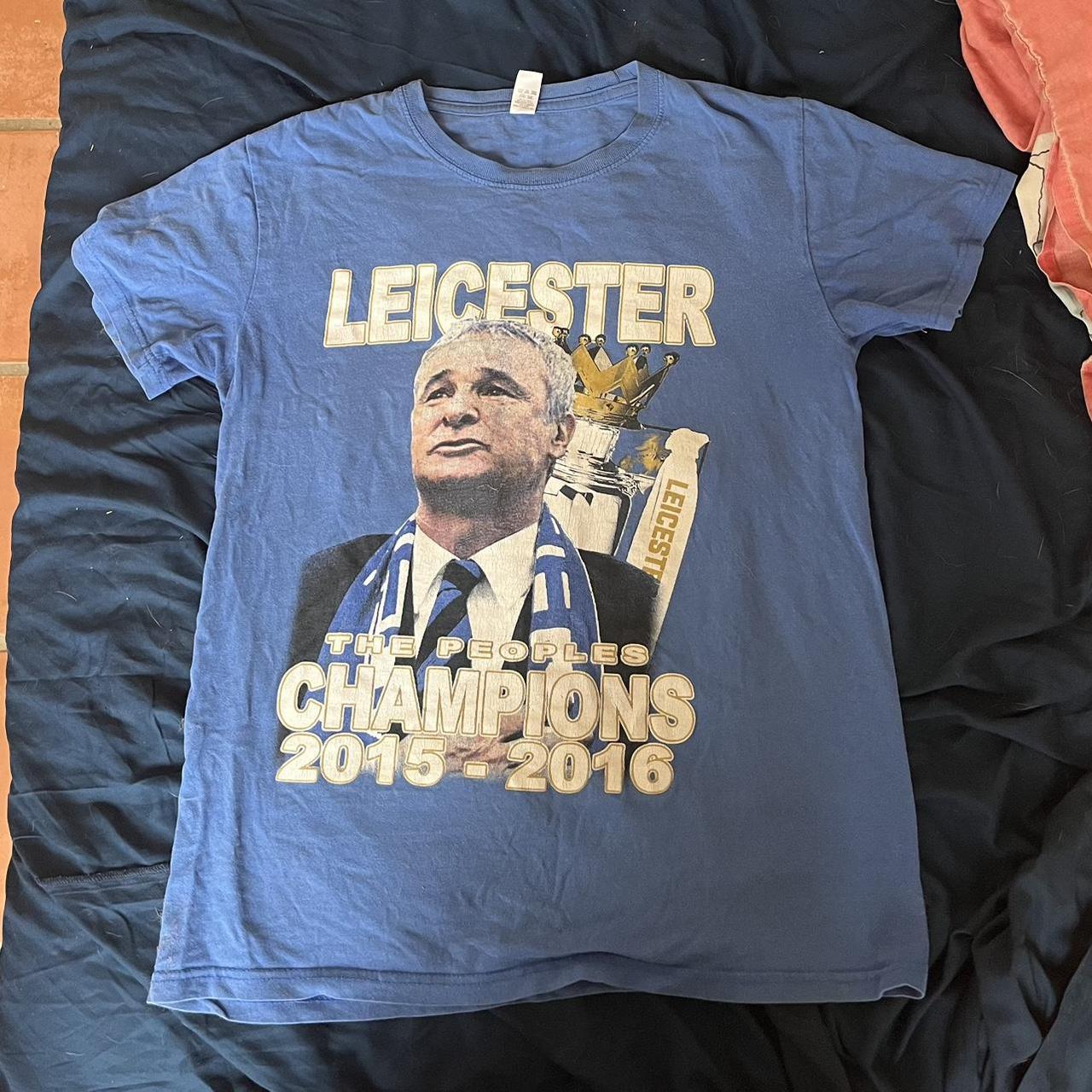 vintage leicester city shirt men's size Depop