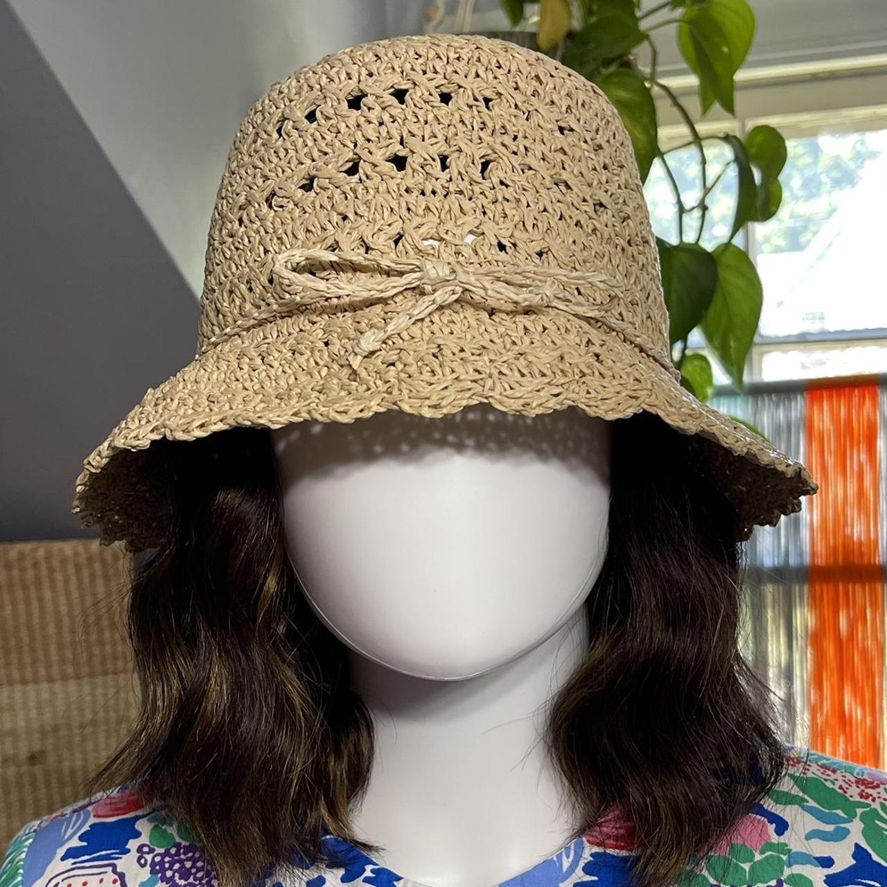 American Vintage Women's Tan Hat Depop