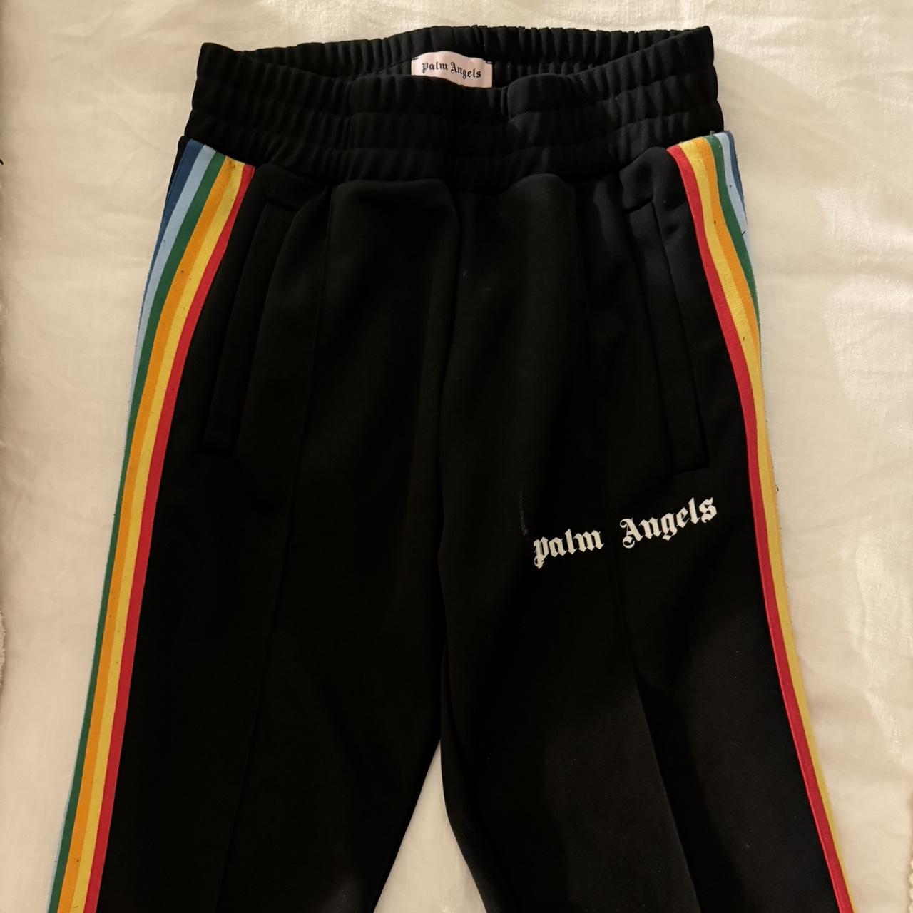 Palm angels track pants on sale rainbow