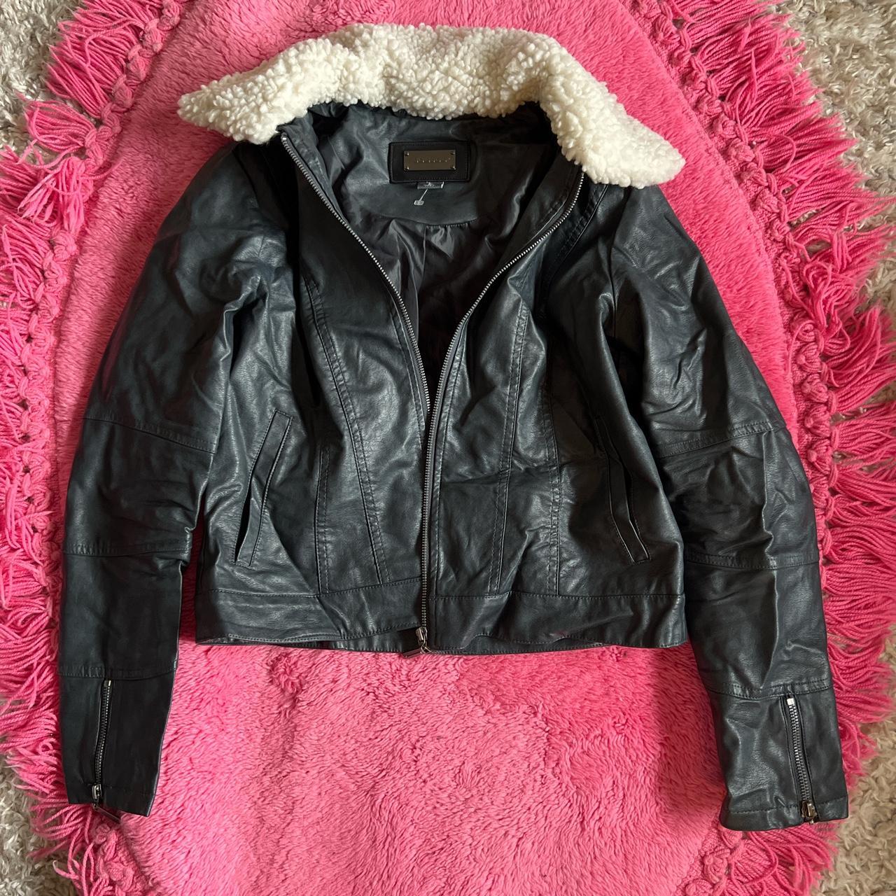 Joujou faux leather jacket best sale