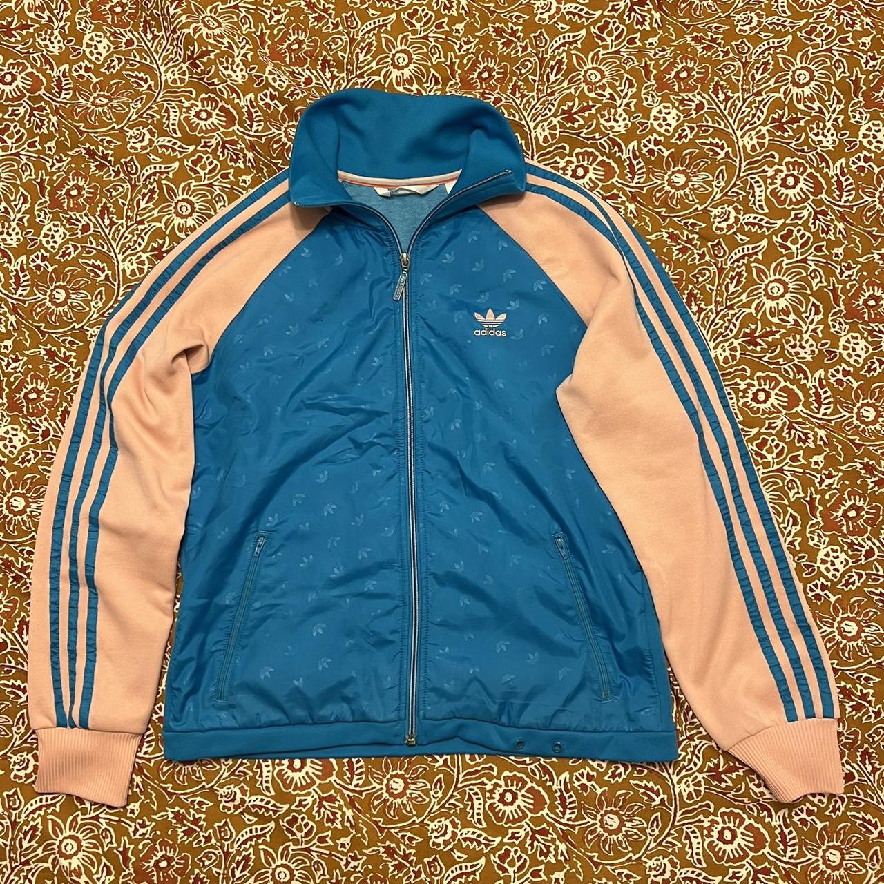 トップス adidas/Pile fabric track jacket/rare Adidas Originals Shark Woven Tt Track Top Nylon Trefoil