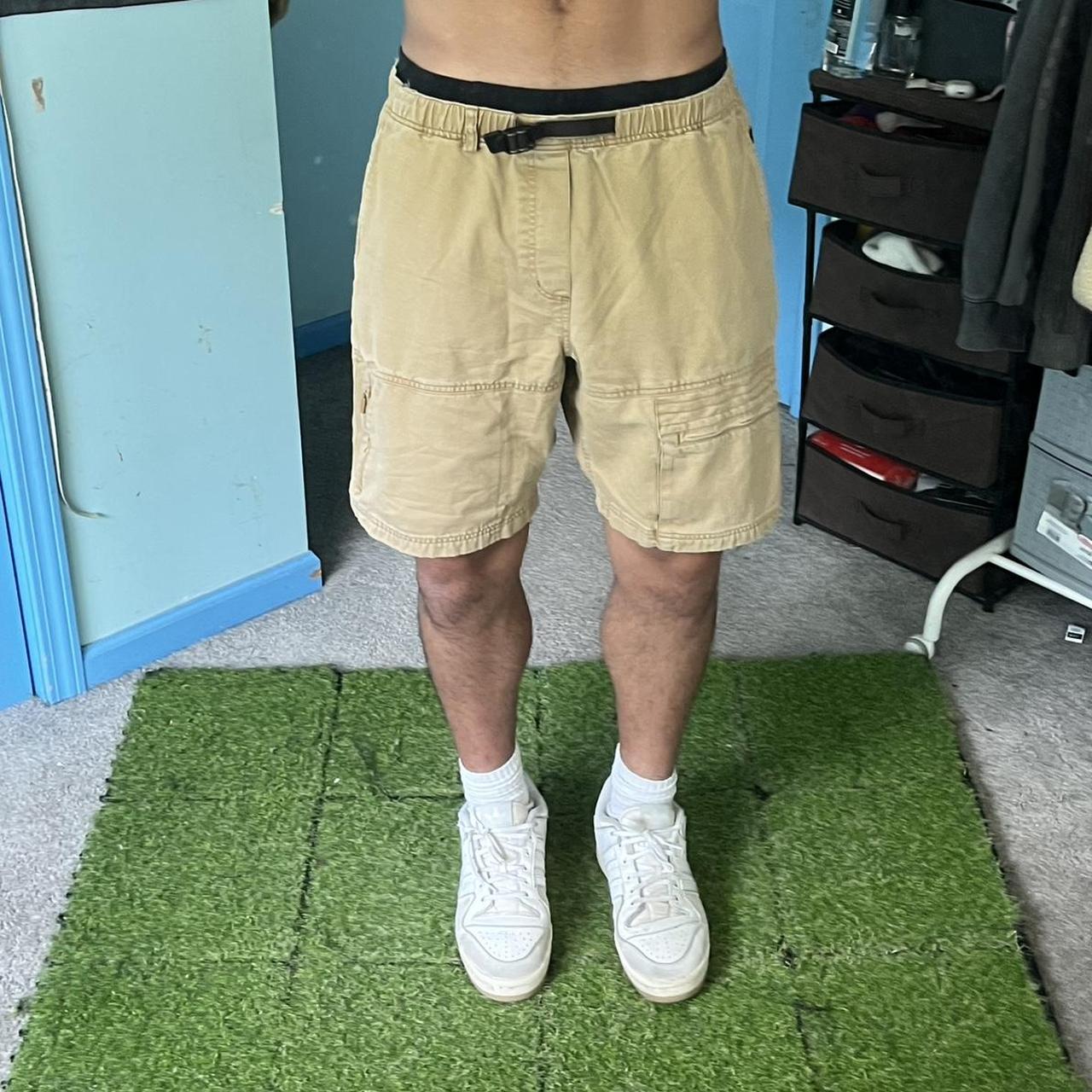 Tan Canvas Hiking Shorts REI / L (I’m 6’1 for ref)... Depop