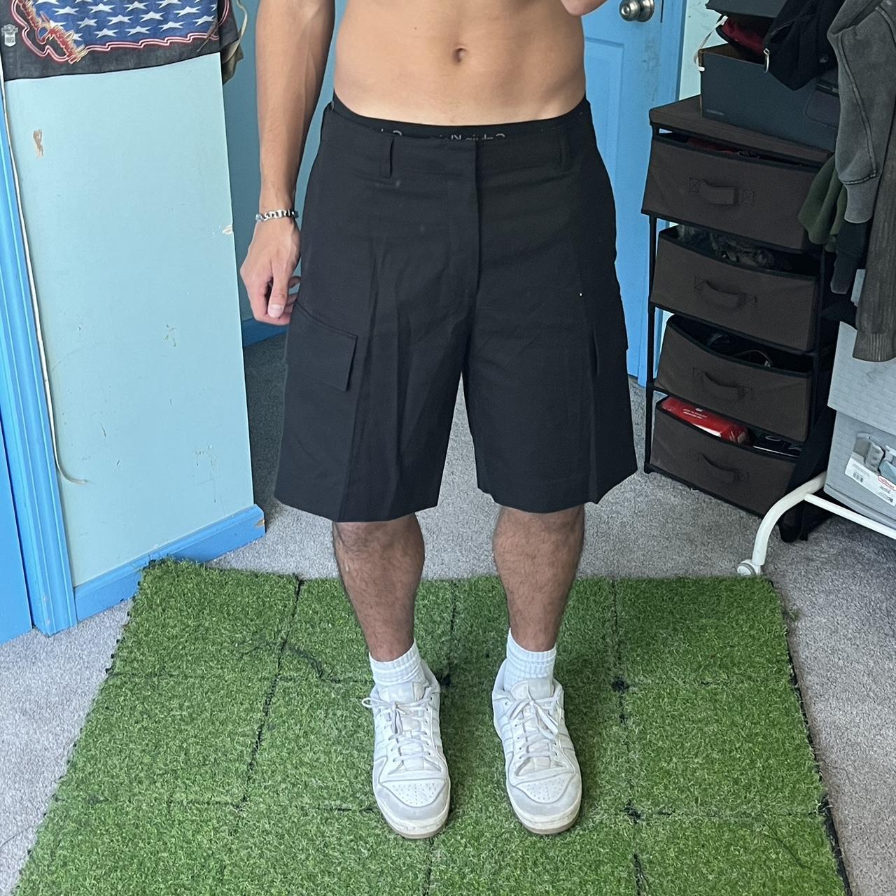 Cos Cargo Shorts Cos / 36 / dope fit and feel /... Depop