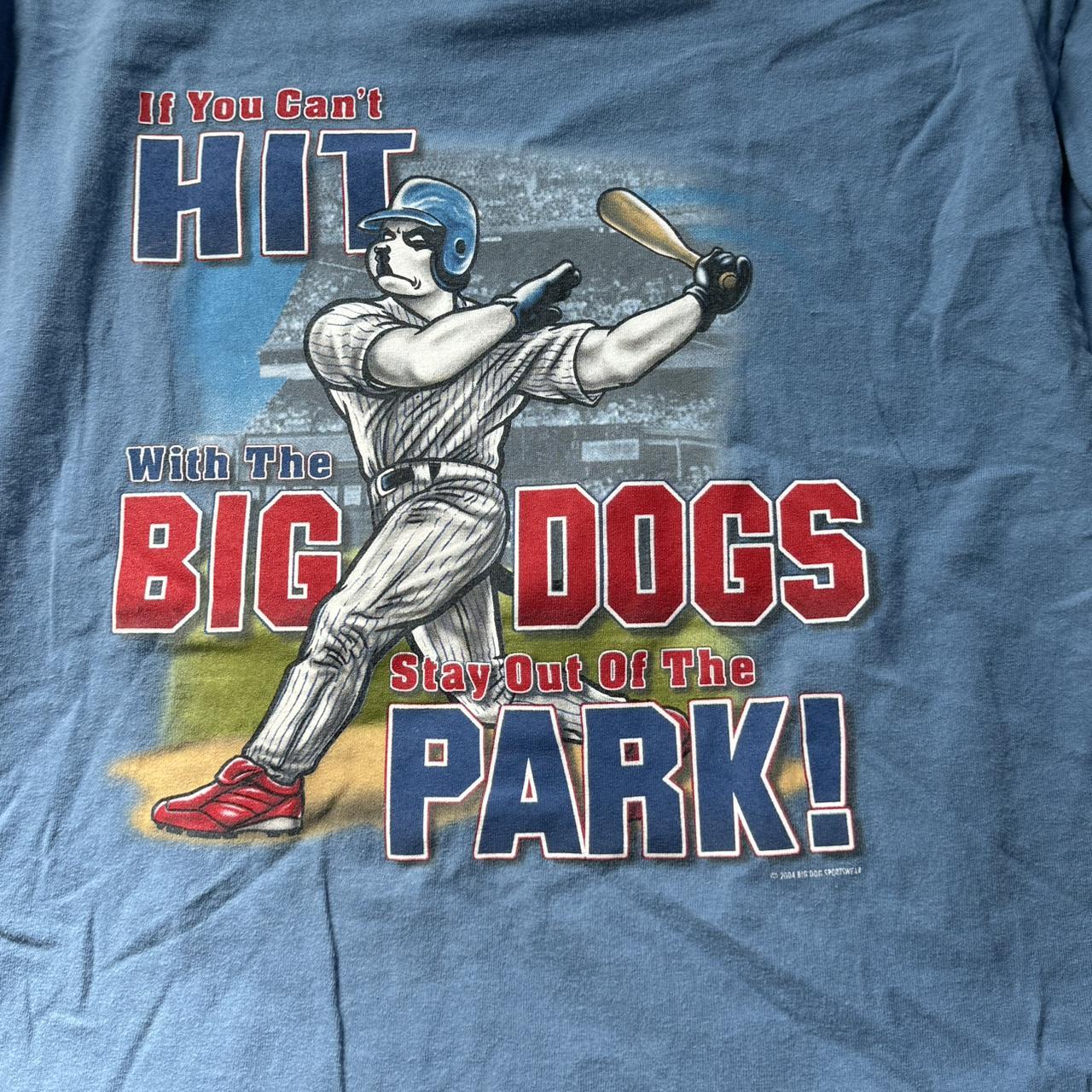 Early 2000s Big Dogs Baseball Tshirt Big dogs Depop
