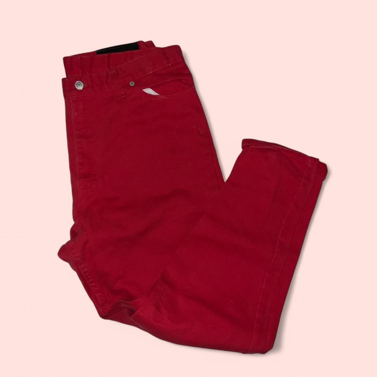 Faded Glory Women's Jeans Red 16 – Size 16 33x30 Faded Glory