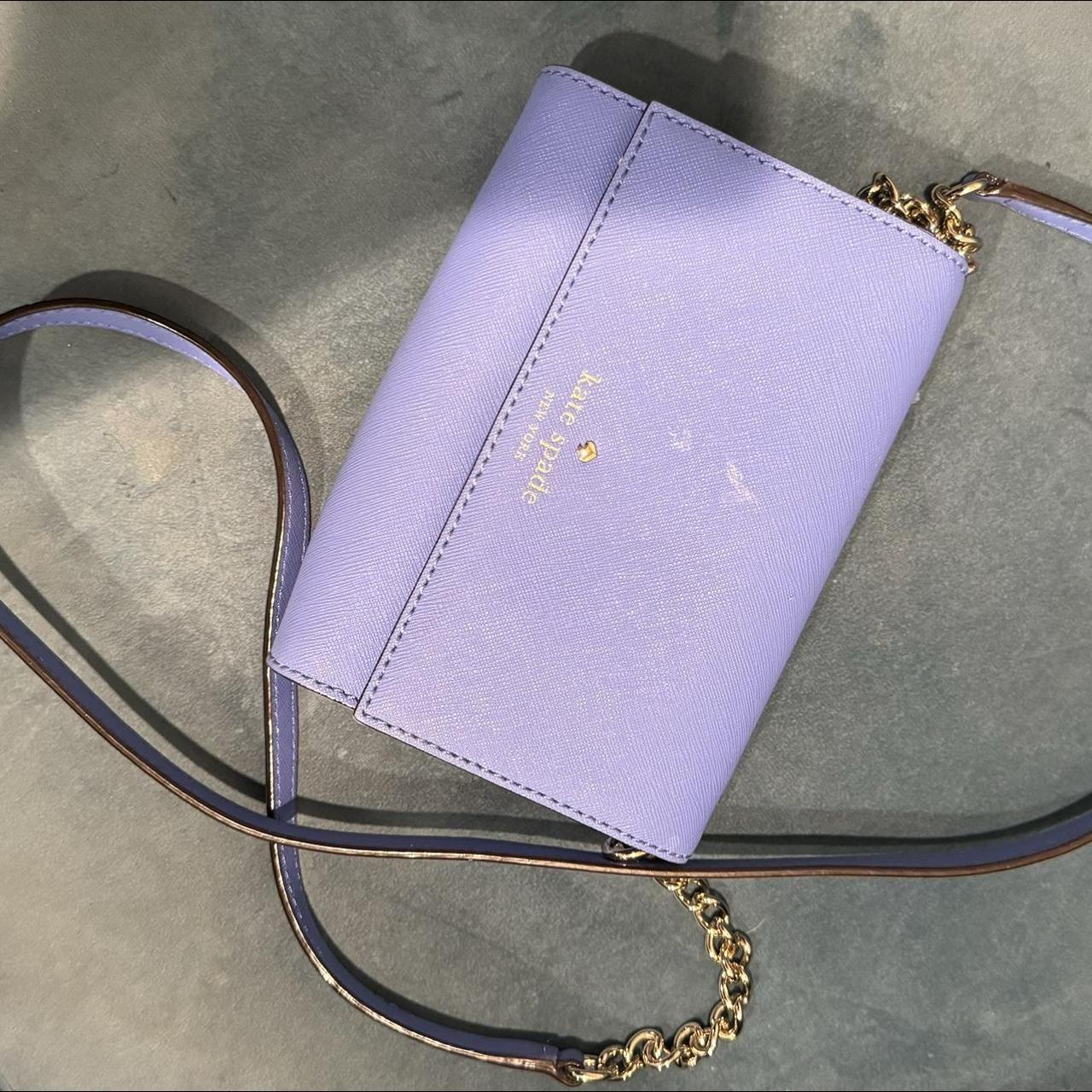 Kate Spade popular Purple leather Wallet