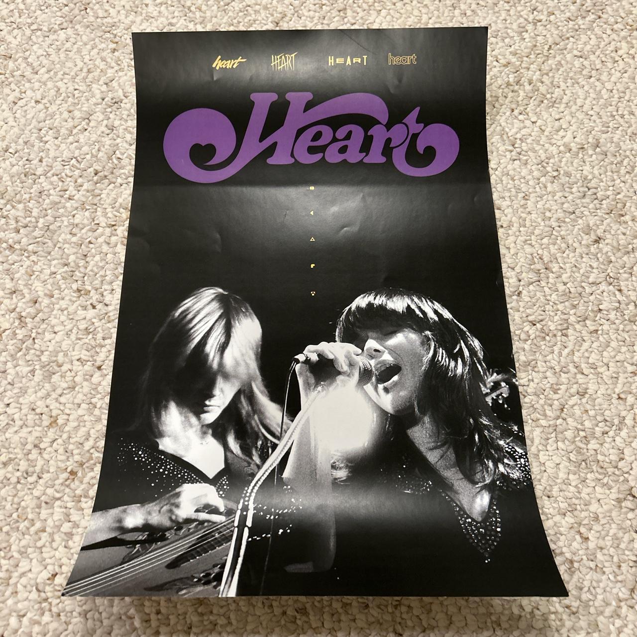 heart poster i picked up from my local record store. | Depop