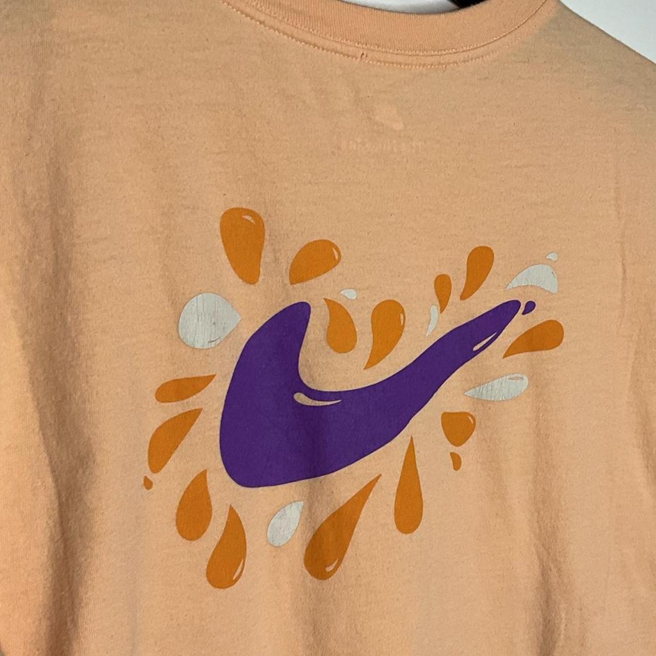 Nike Baseball Center Swoosh Big Graphic Logo Vintage - Depop