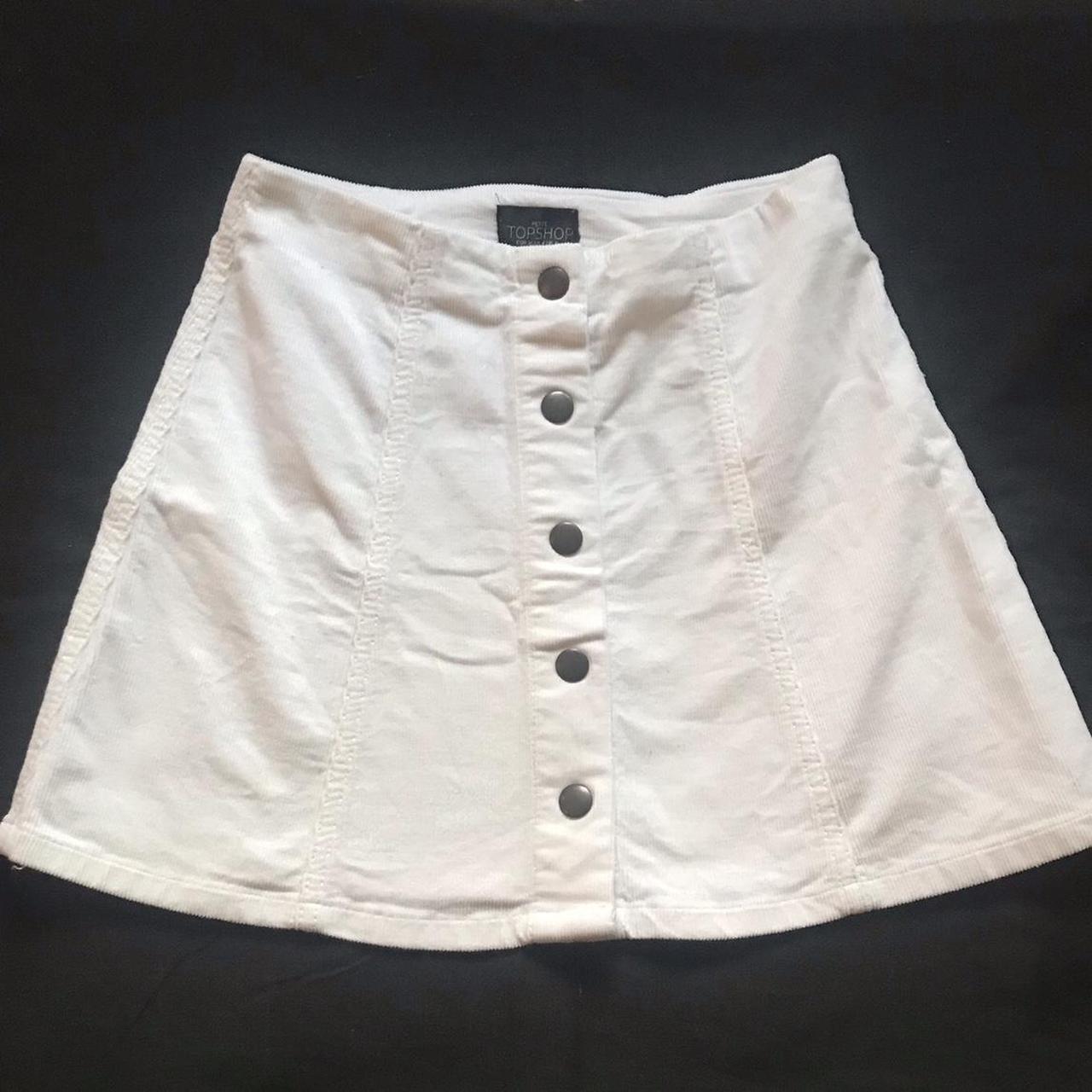 Topshop Women's White Skirt (3)