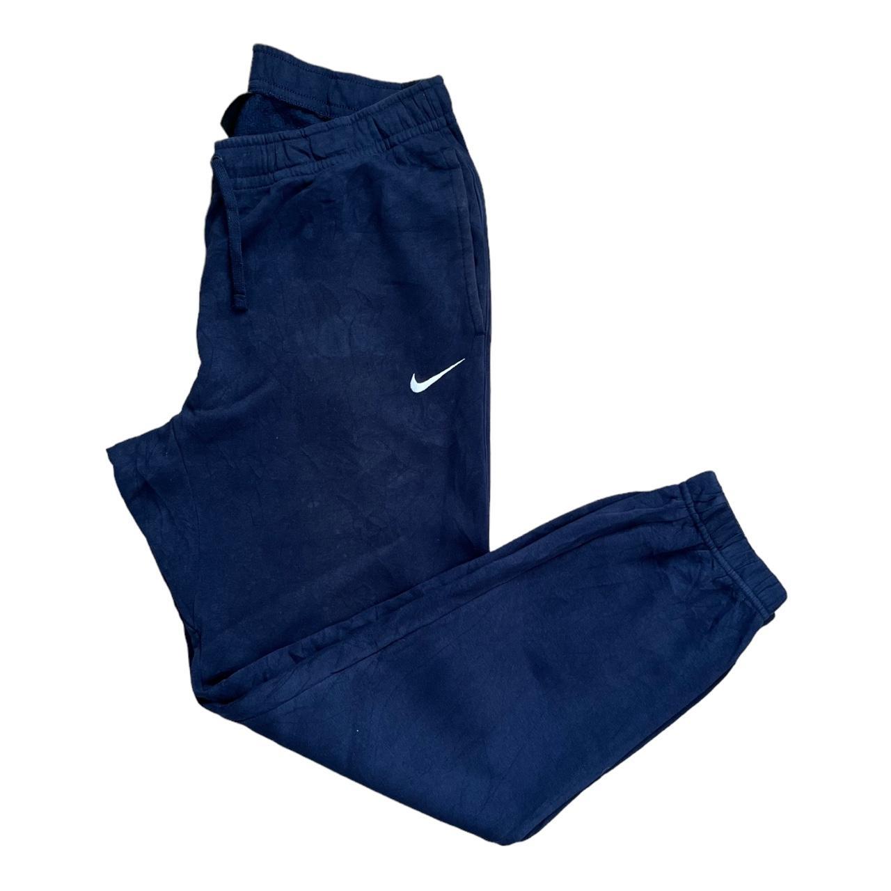 Navy Nike Joggers 📦 FREE SHIPPING 📐LABEL SIZE L... Depop