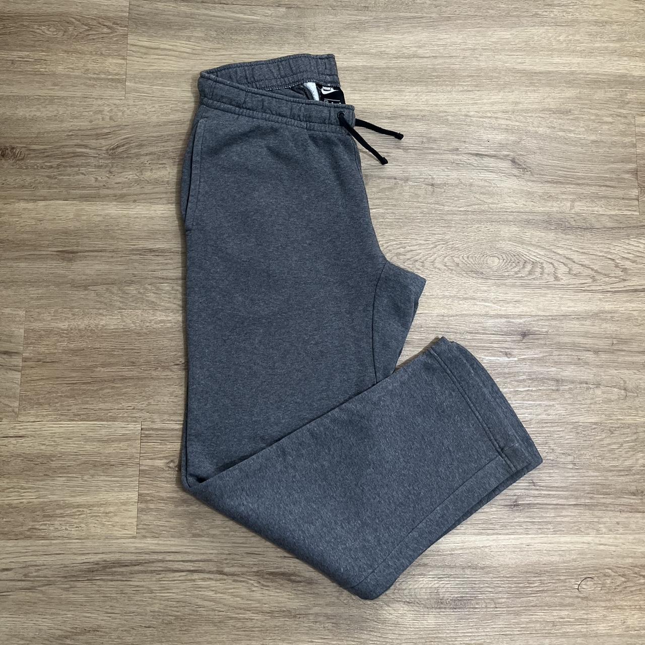 mens gray nike joggers