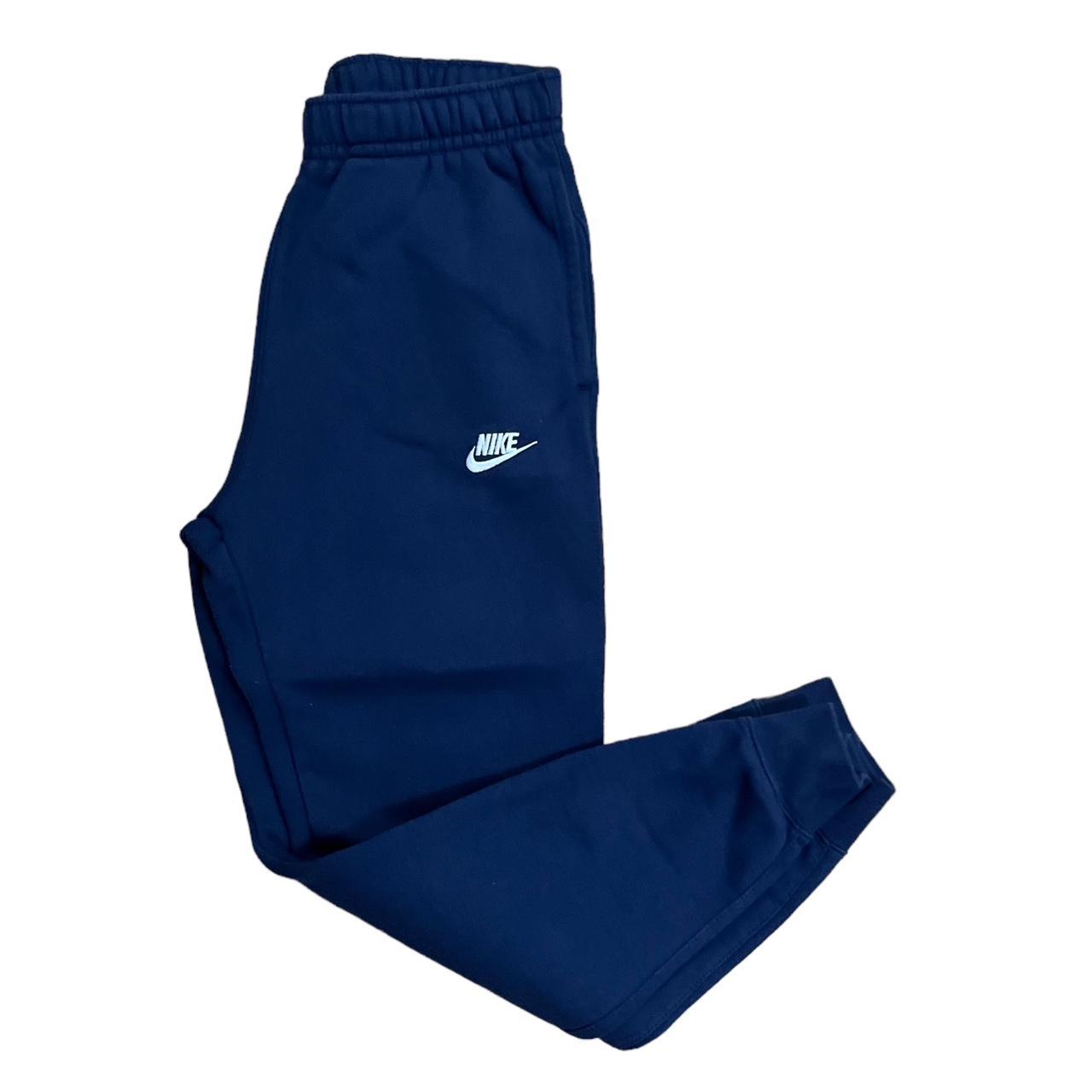 Navy nike club joggers hot sale