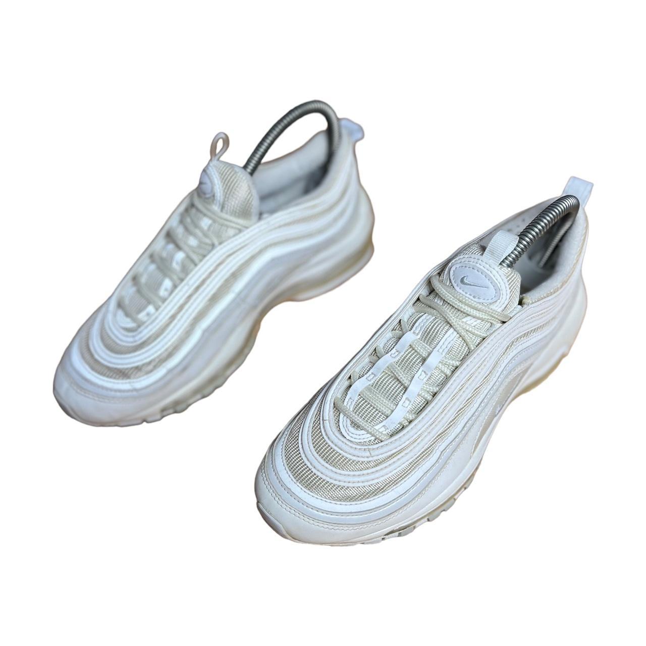 White Nike 97 Trainers SIZE UK5 EXCELLENT