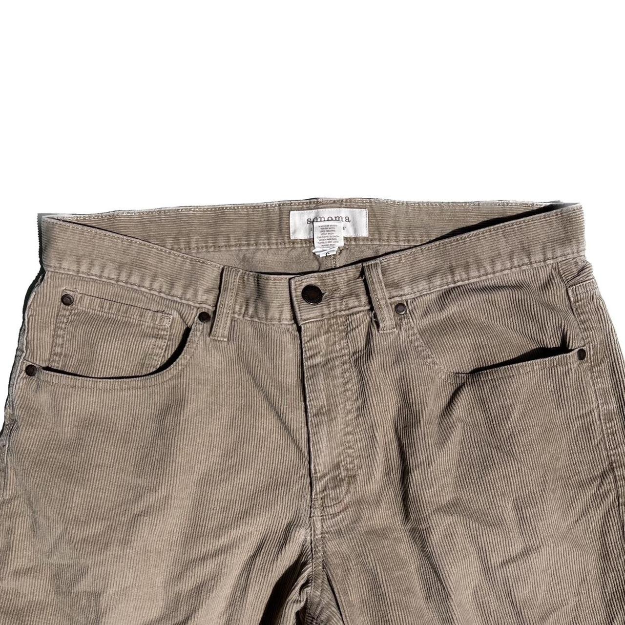 Sonoma Goods for Life Men's Tan Trousers Depop