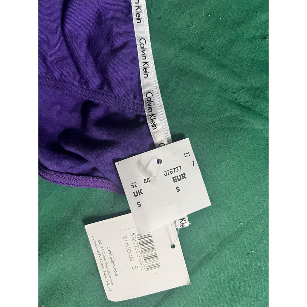 Calvin Klein Women's Purple Panties | Depop