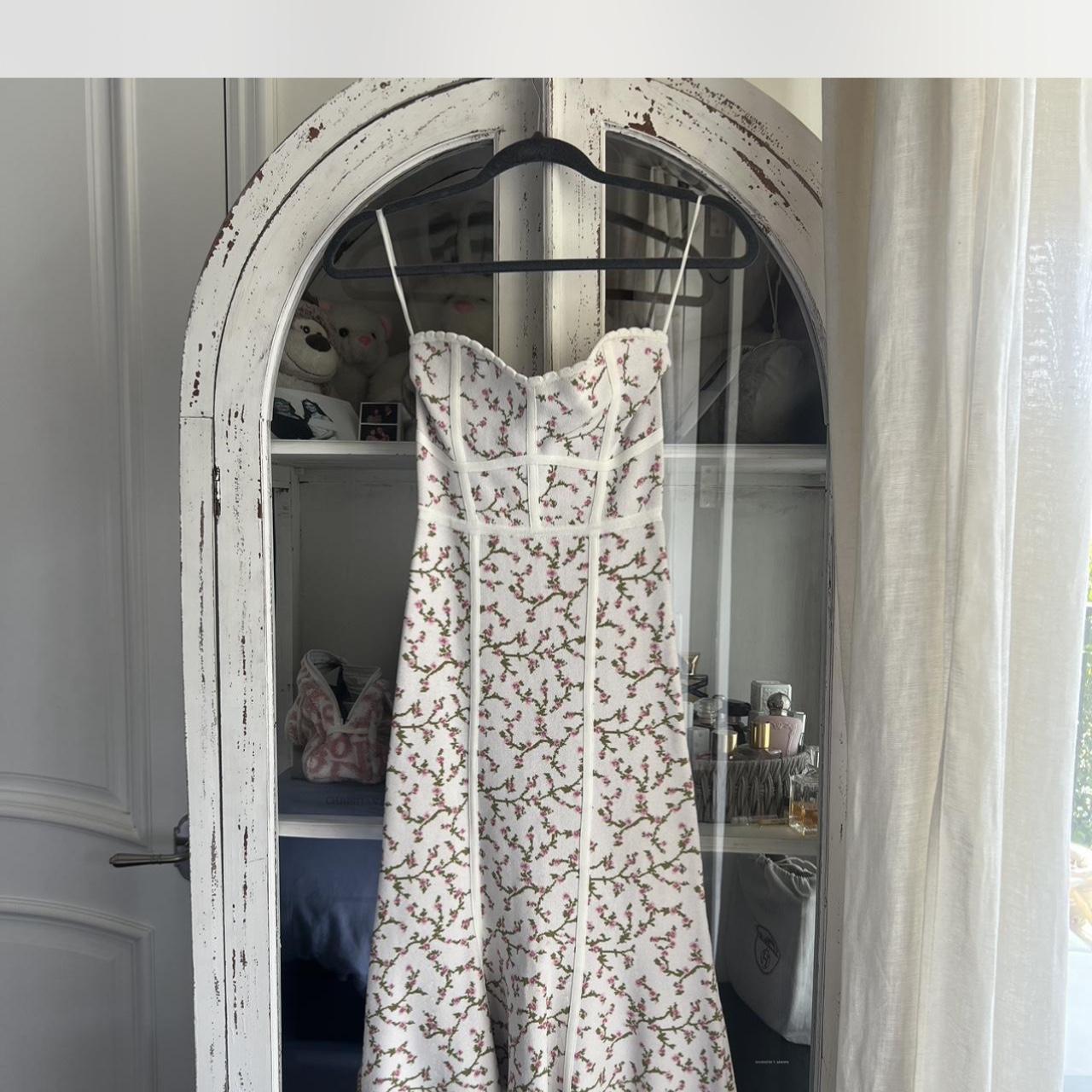 Bcbg floral midi dress best sale