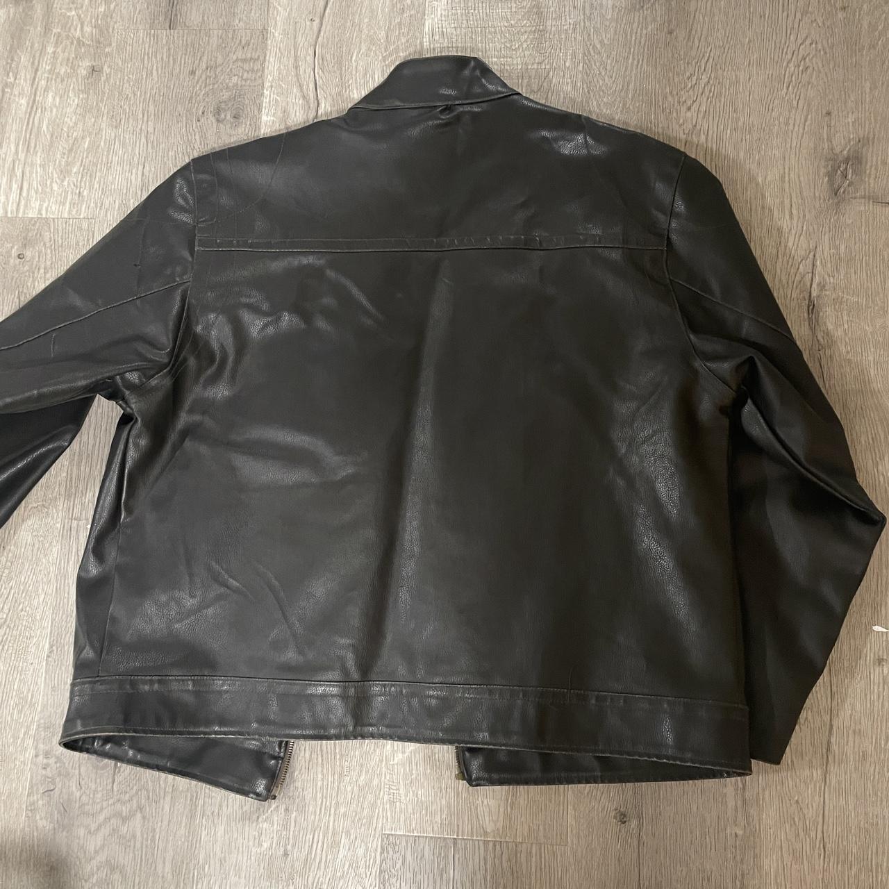 vintage arizona jean leather jacket ITEM | Depop
