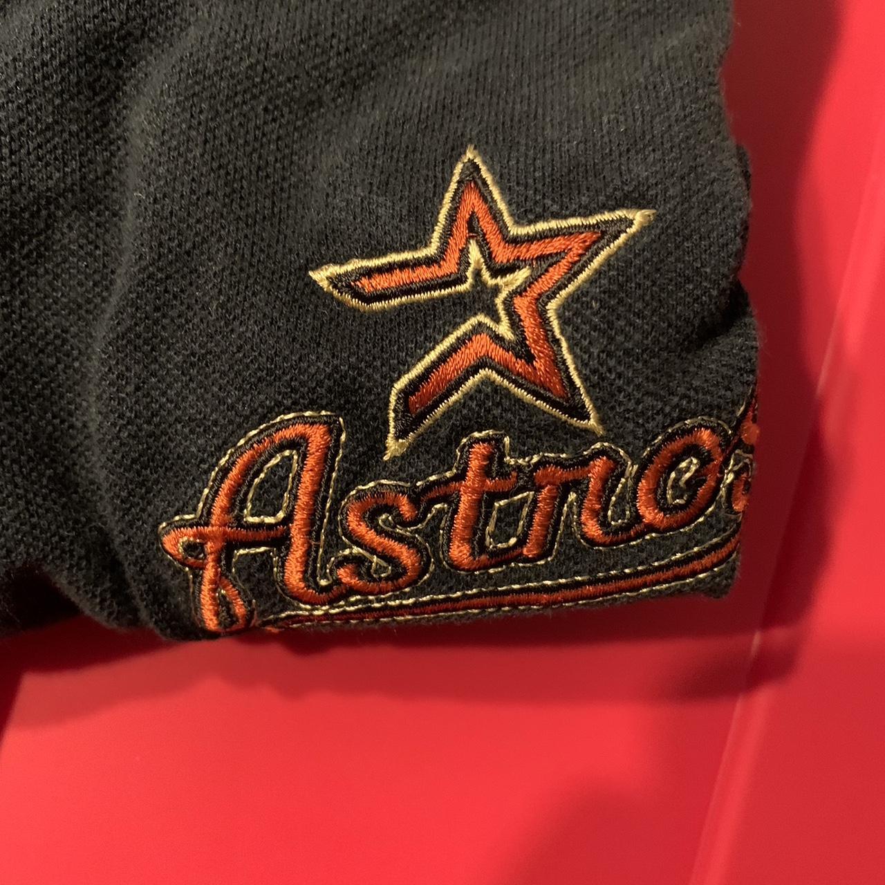 Vintage Houston Astros Polo Shirt Dynasty Tag Size - Depop