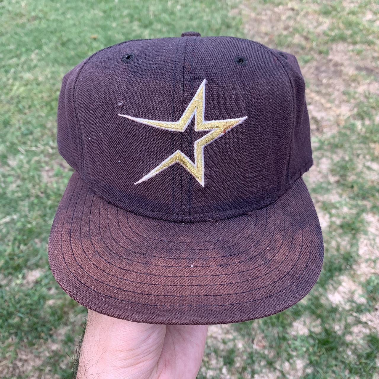 Vintage Houston Astros Fitted Hat , New Era Tag , Size