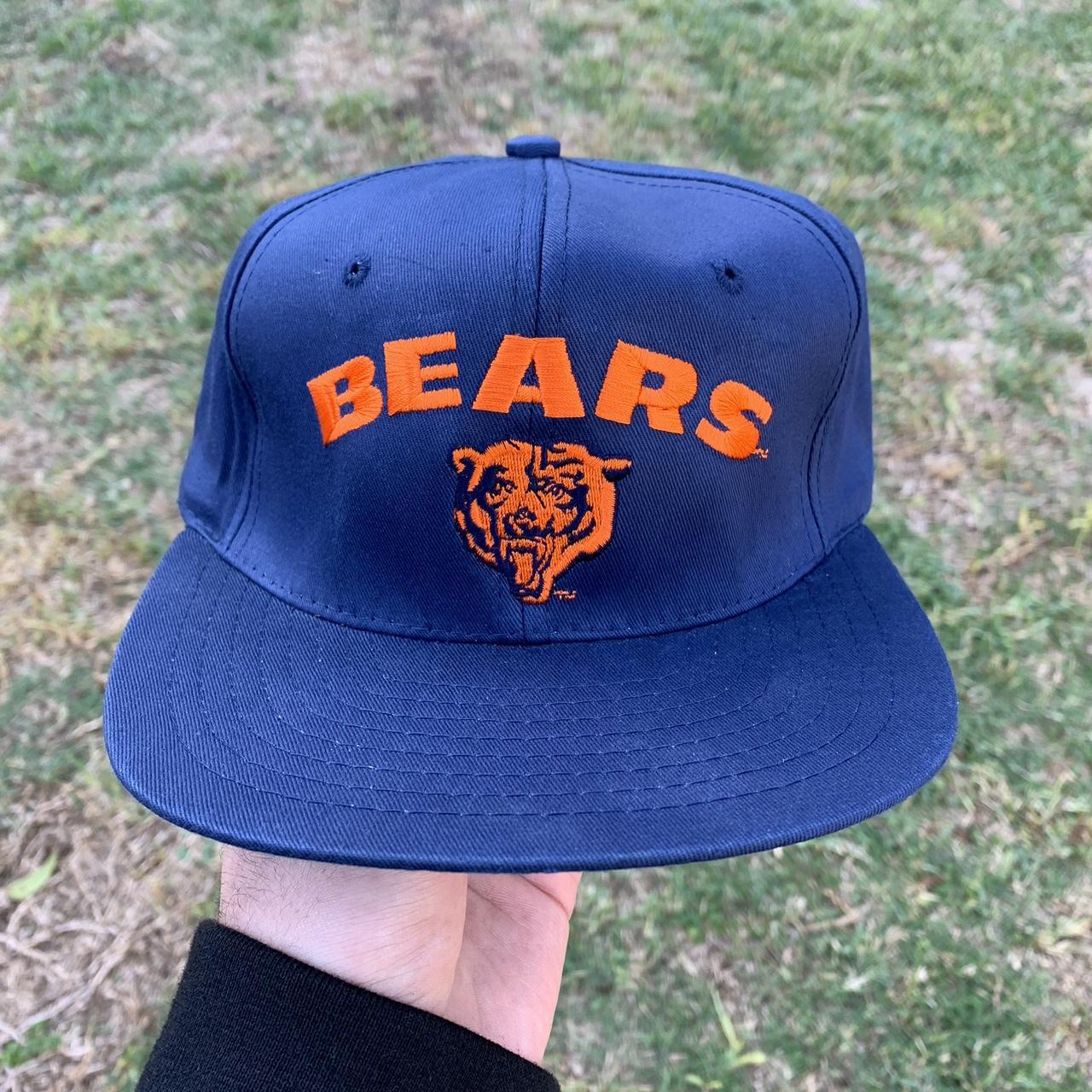 vintage chicago bears snapback hat dm for additional - Depop