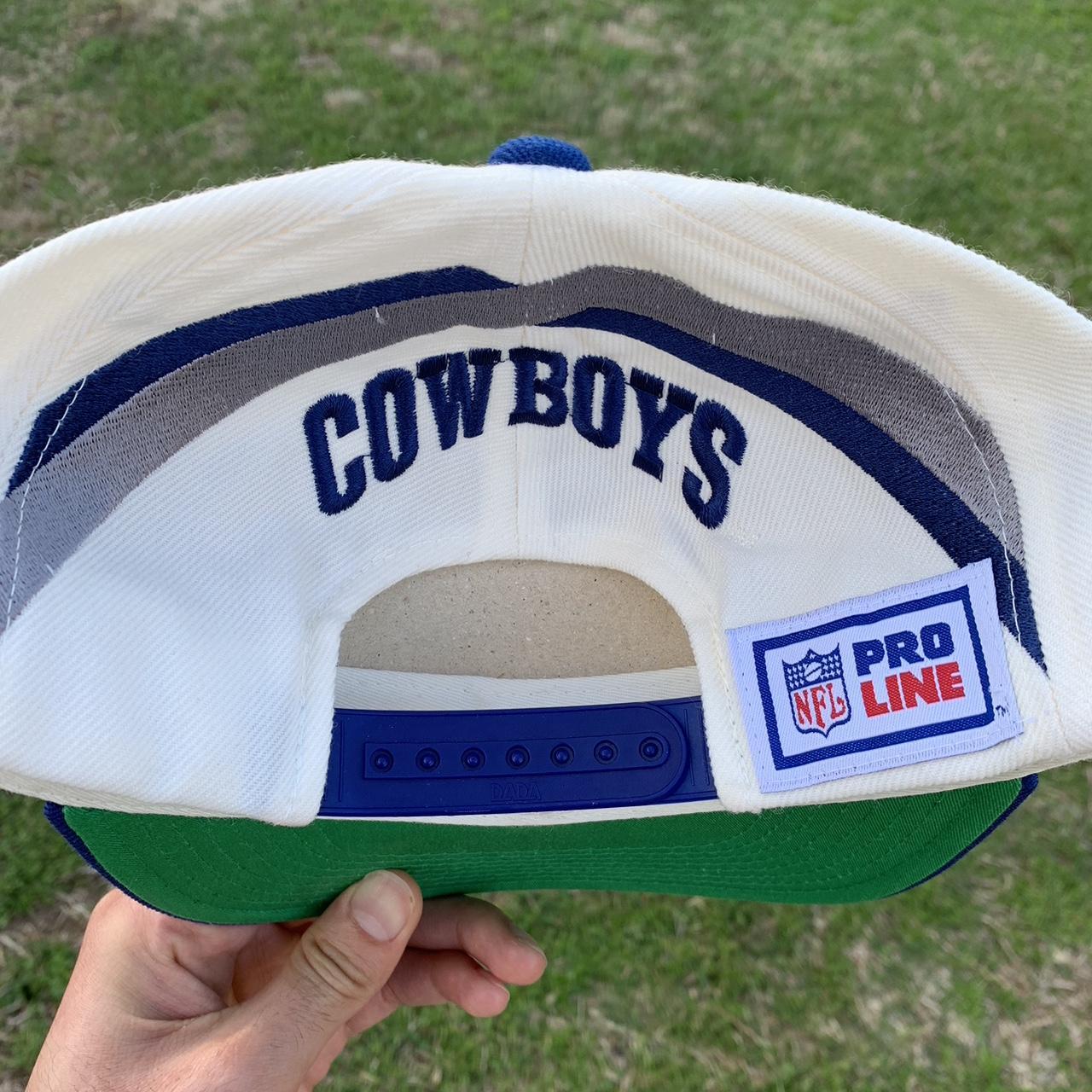 Vintage Dallas Cowboys Radio Snapback Hat New With - Depop