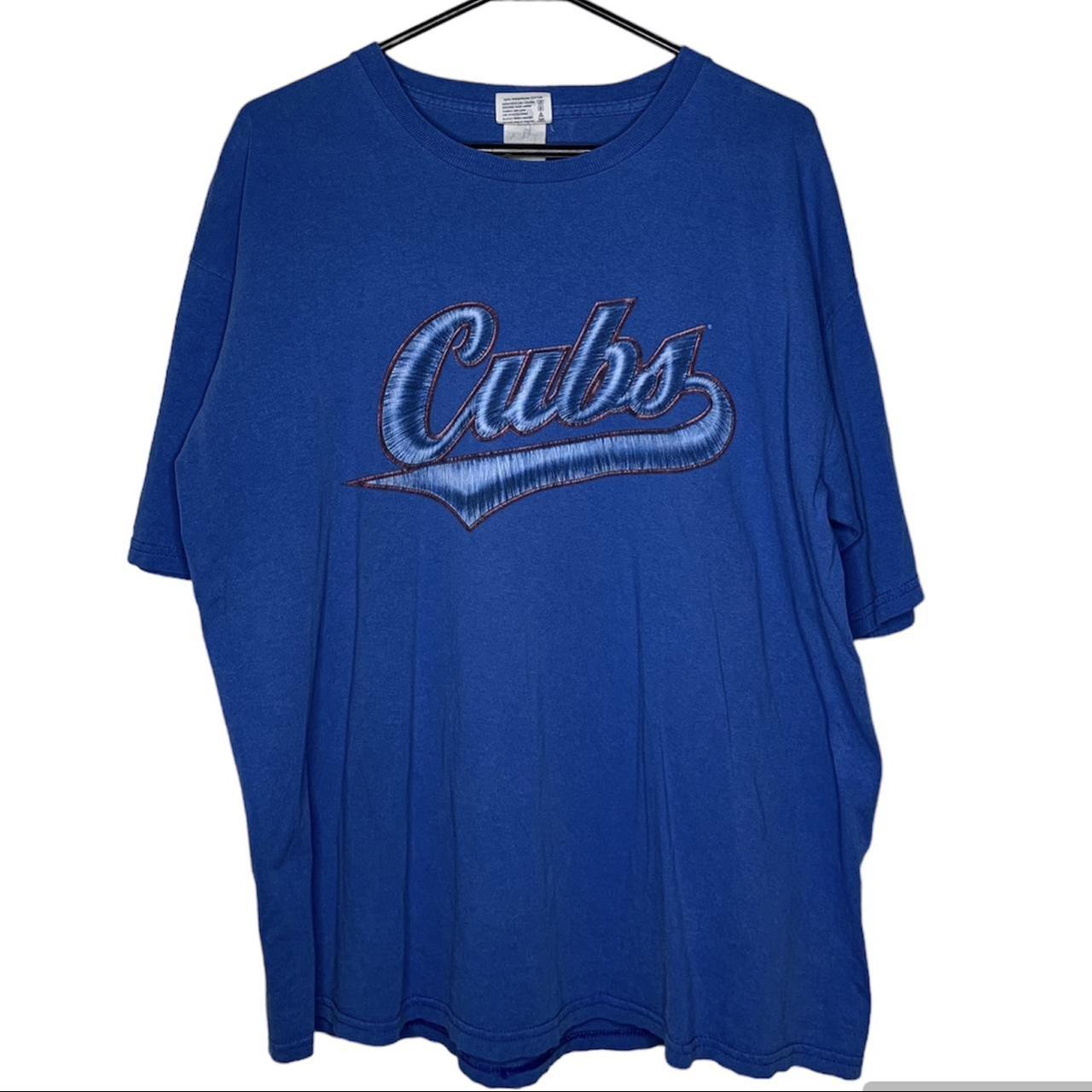 Chicago Cubs Jersey T-Shirt Size XL - Depop