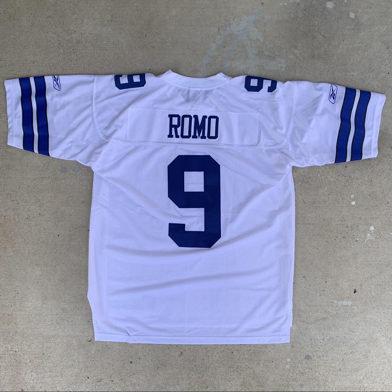 Reebok, Shirts & Tops, Reebok Tony Romo 9 Jersey Youth Xl Dallas Cowboys