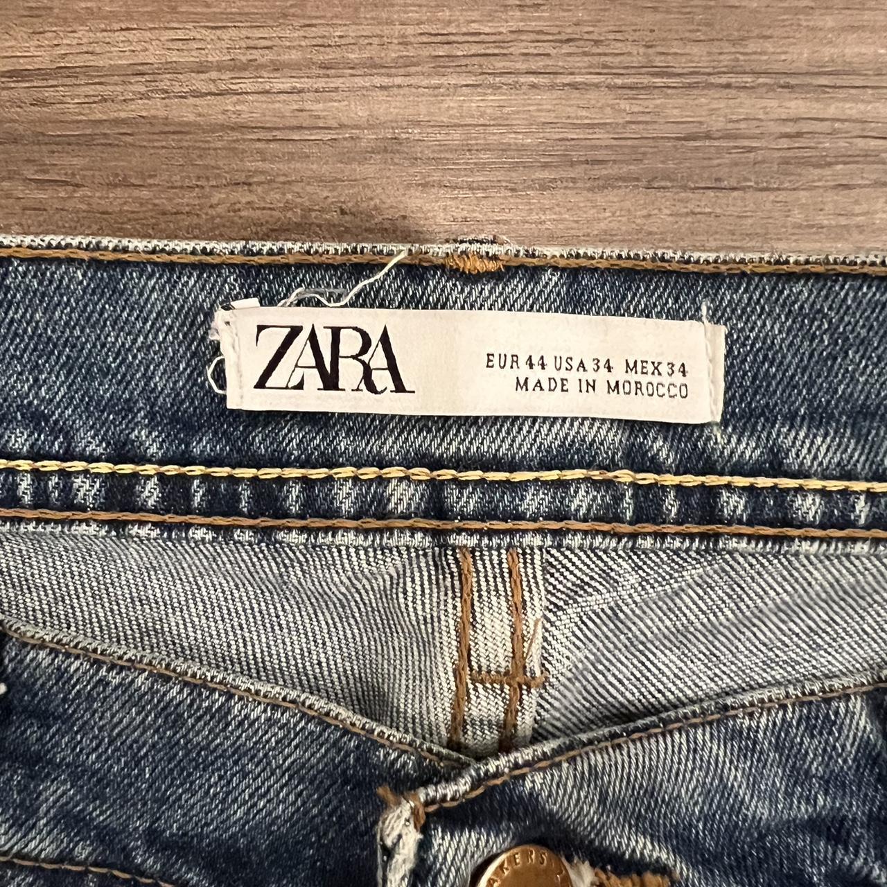 Zara men’s denim jeans pants size 34 zara denim... Depop