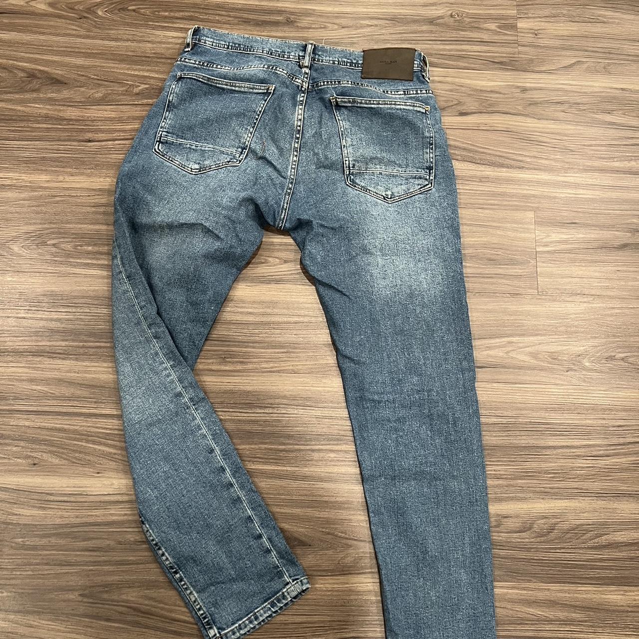 Zara men’s denim jeans pants size 34 zara denim... Depop
