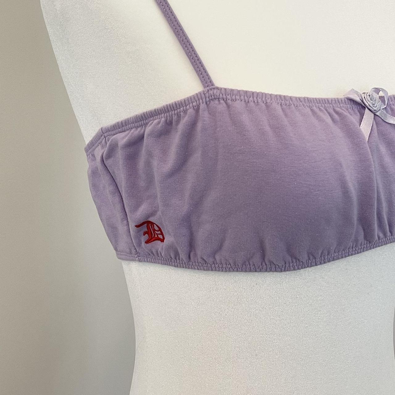 Dyspnea Women's Purple Crop-top (2)