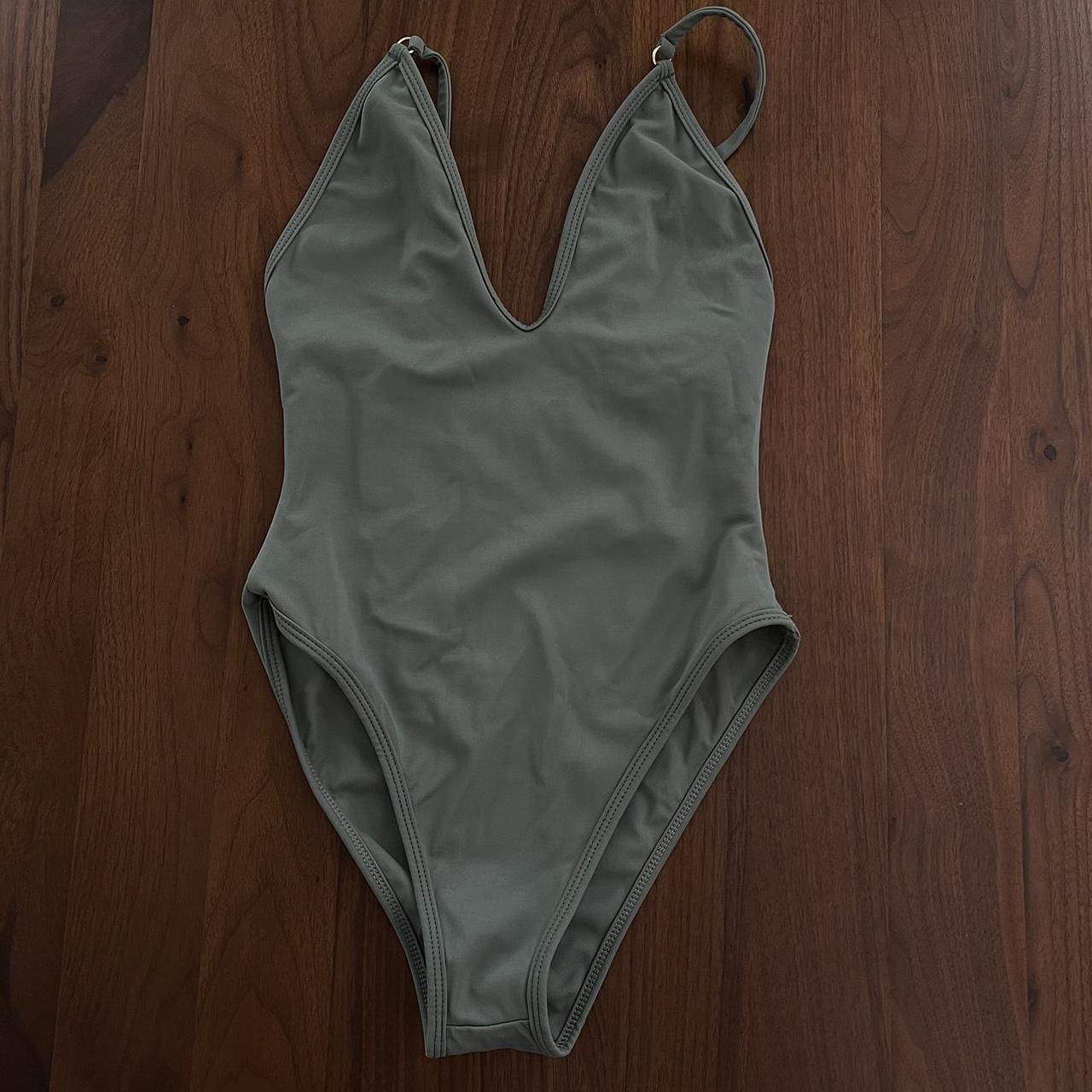 Gooseberry Intimates one piece bathing suit 💐🩱 white... - Depop