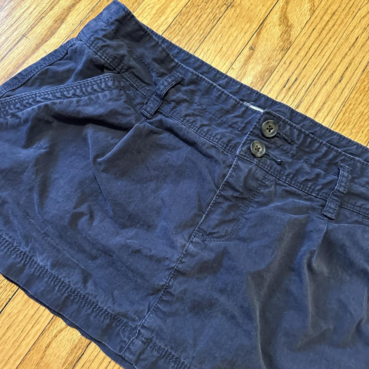 vintage y2k abercrombie low rise micro mini cargo... Depop