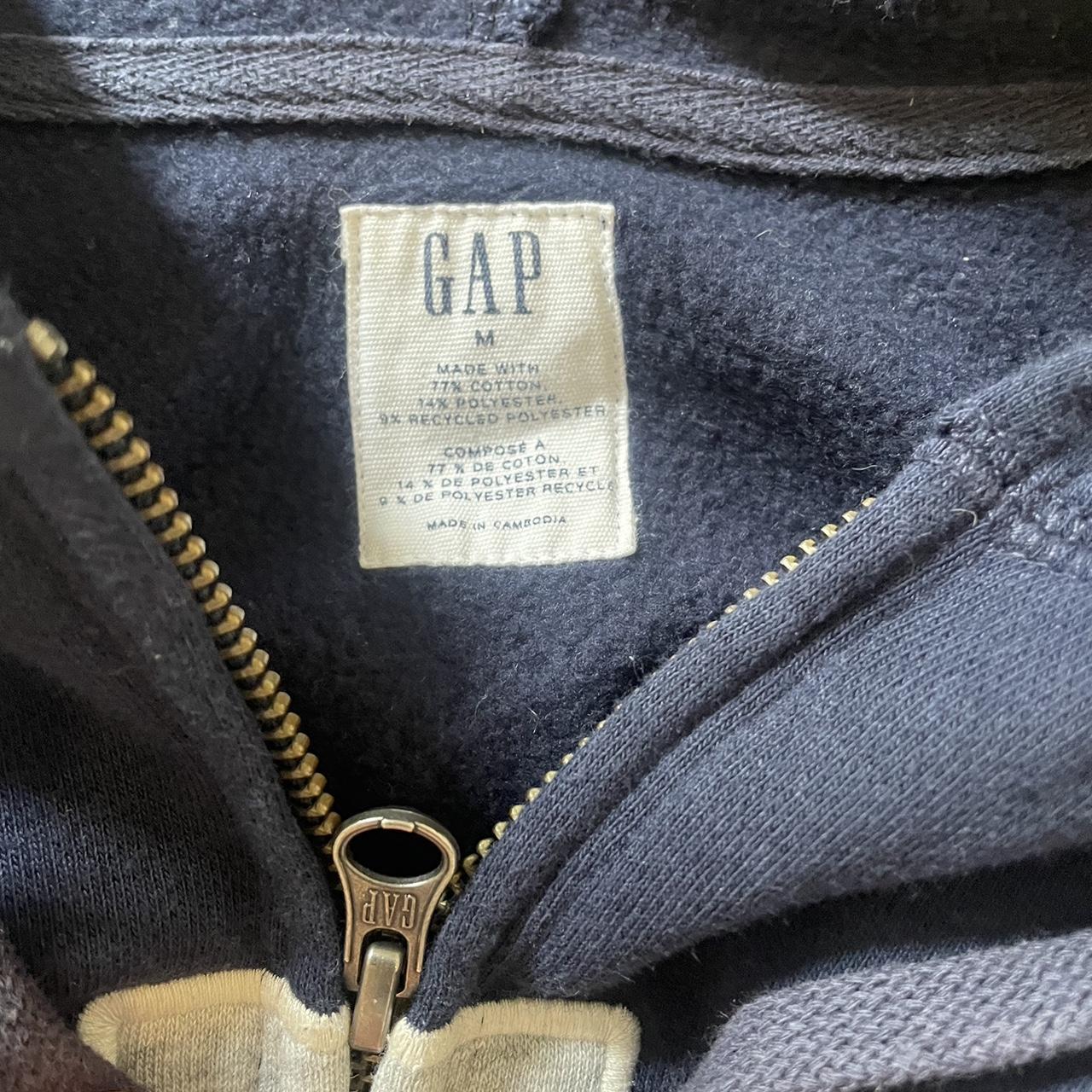 Gap Men's Navy Hoodie | Depop