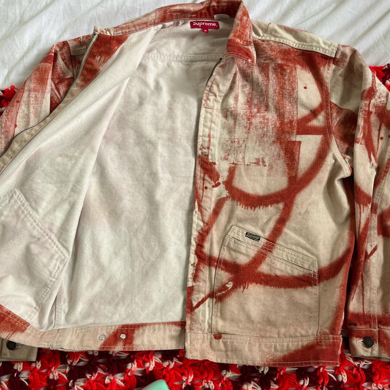 ジャケット・アウター Supreme Christopher Wool Denim Jacket Supreme Christopher Wool Denim Work Jacket Black Men's