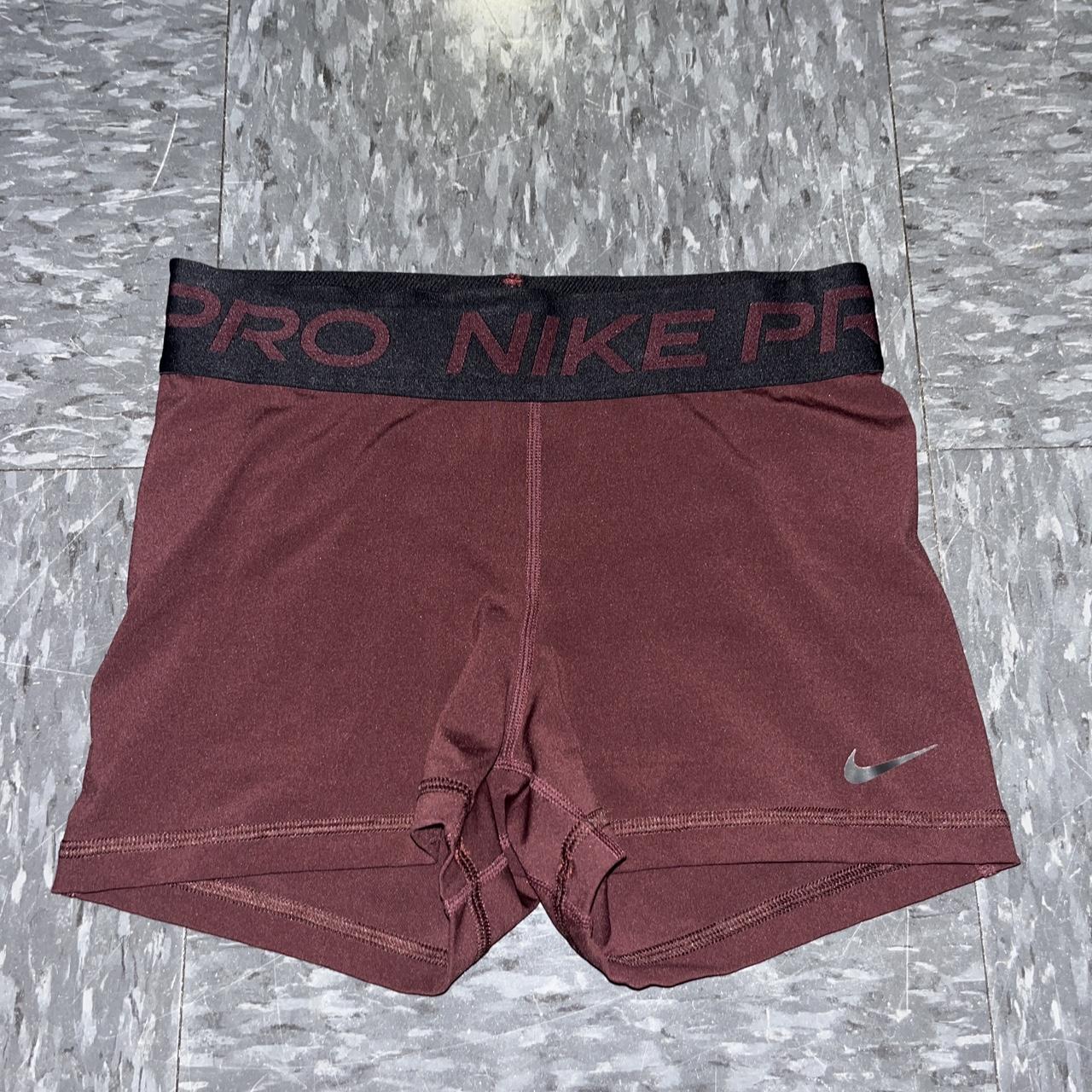 burgundy nike pros